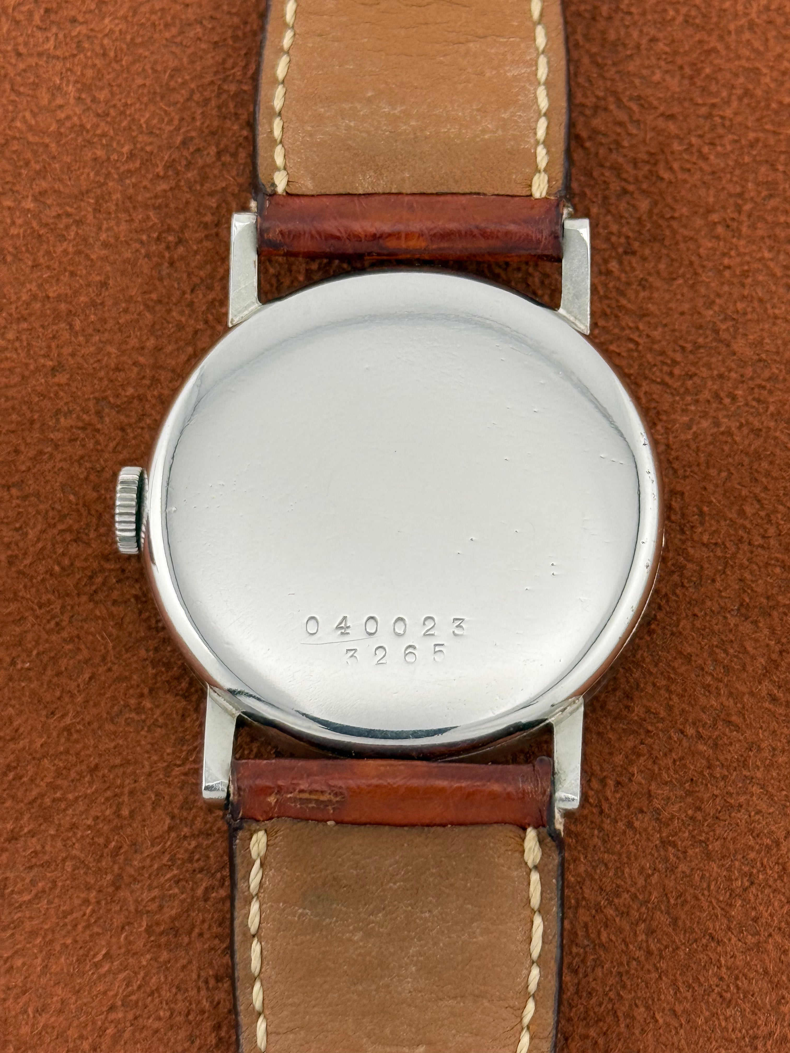 Rolex Ref. 3265 “Moneta” – Steel, Pink Dial, D. Vasić Zagreb, Circa 1937