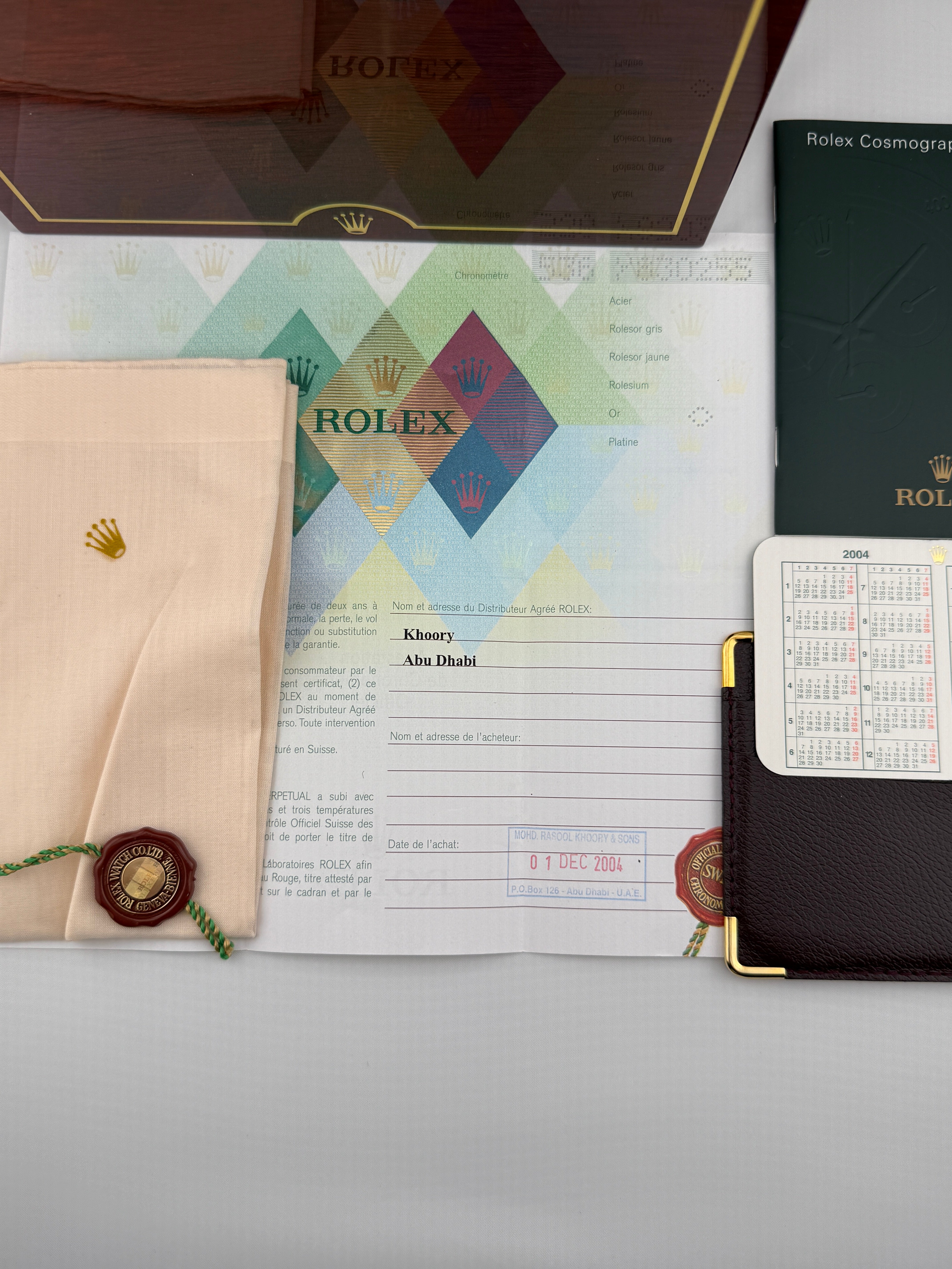 Rolex Daytona 116518 Mother of pearl - full set offered from the original owner