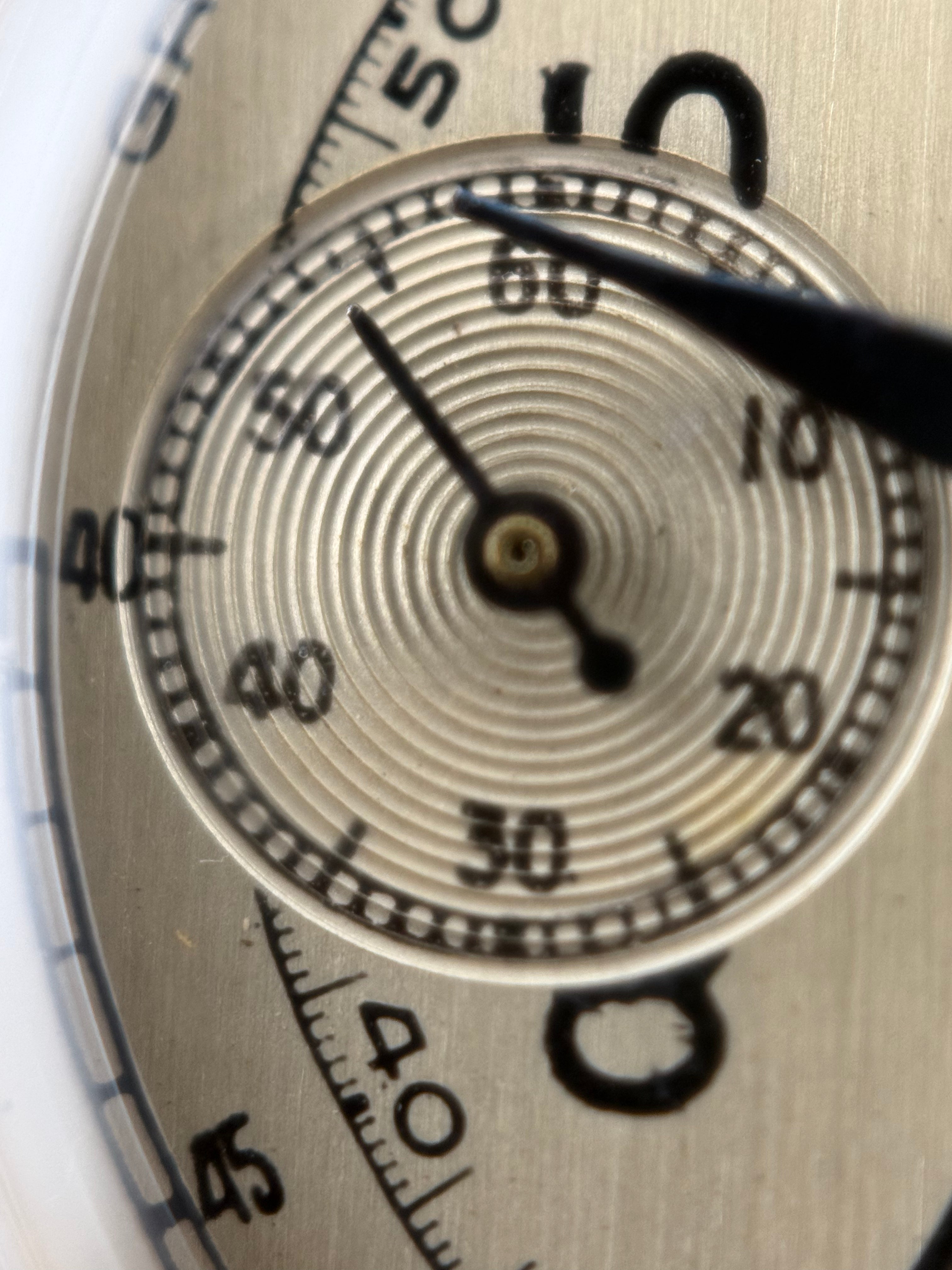 Rolex 9K Gold Single-Button Chronograph – Glasgow Import Mark 1937
