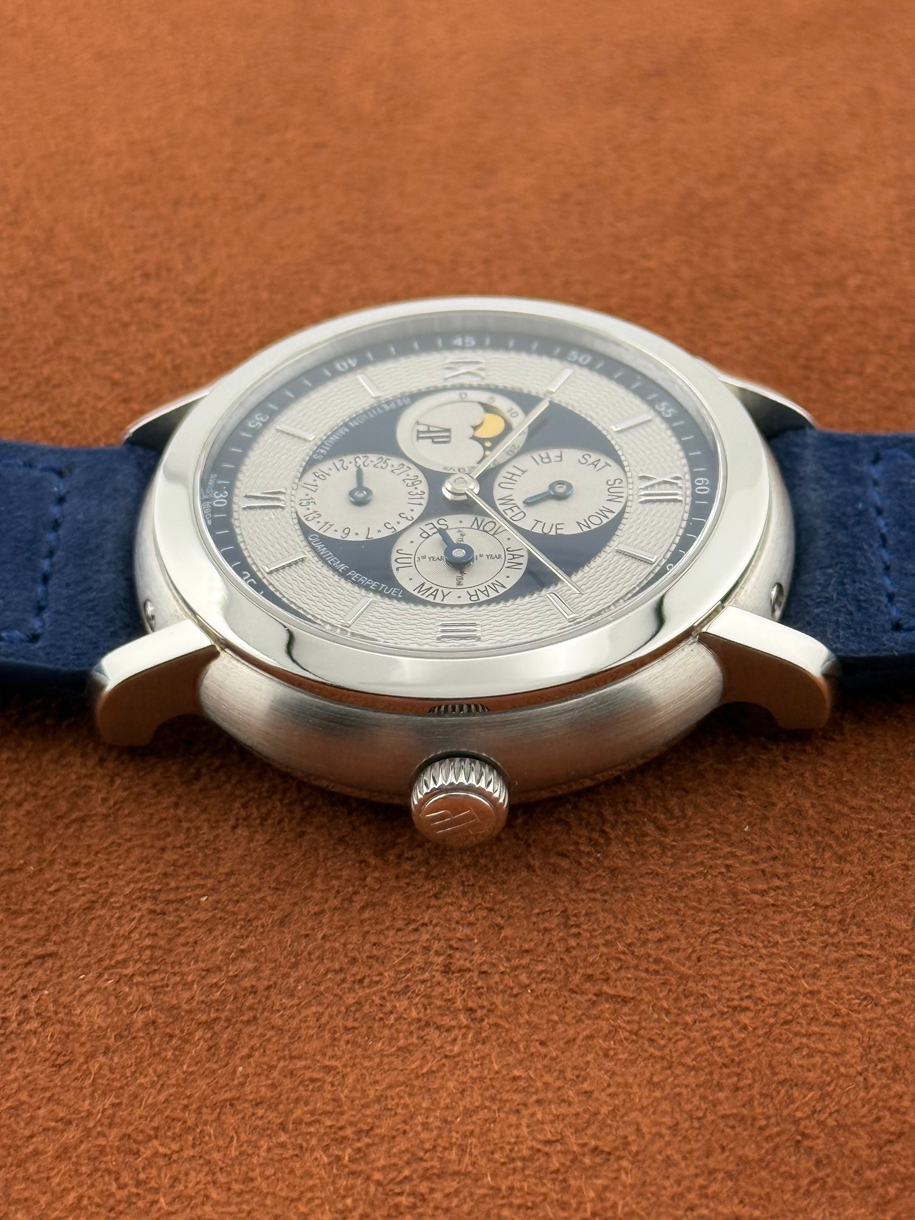 Audemars Piguet Jules Audemars Minute Repeater Perpetual Calendar Ref. 25918PT – Platinum, Special-Order Dial