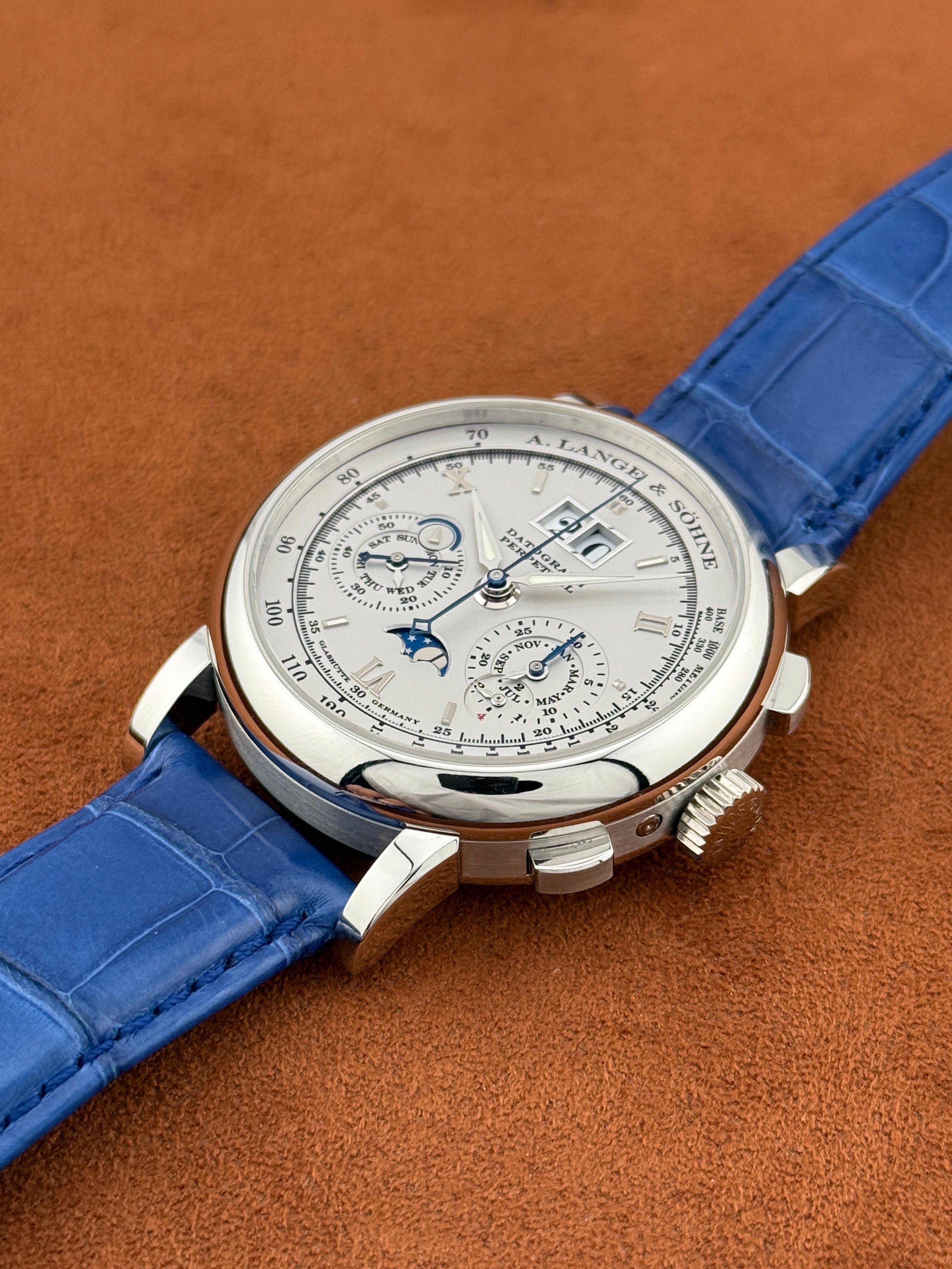 A. Lange & Söhne Datograph Perpetual, Reference 410.025 full set 2010