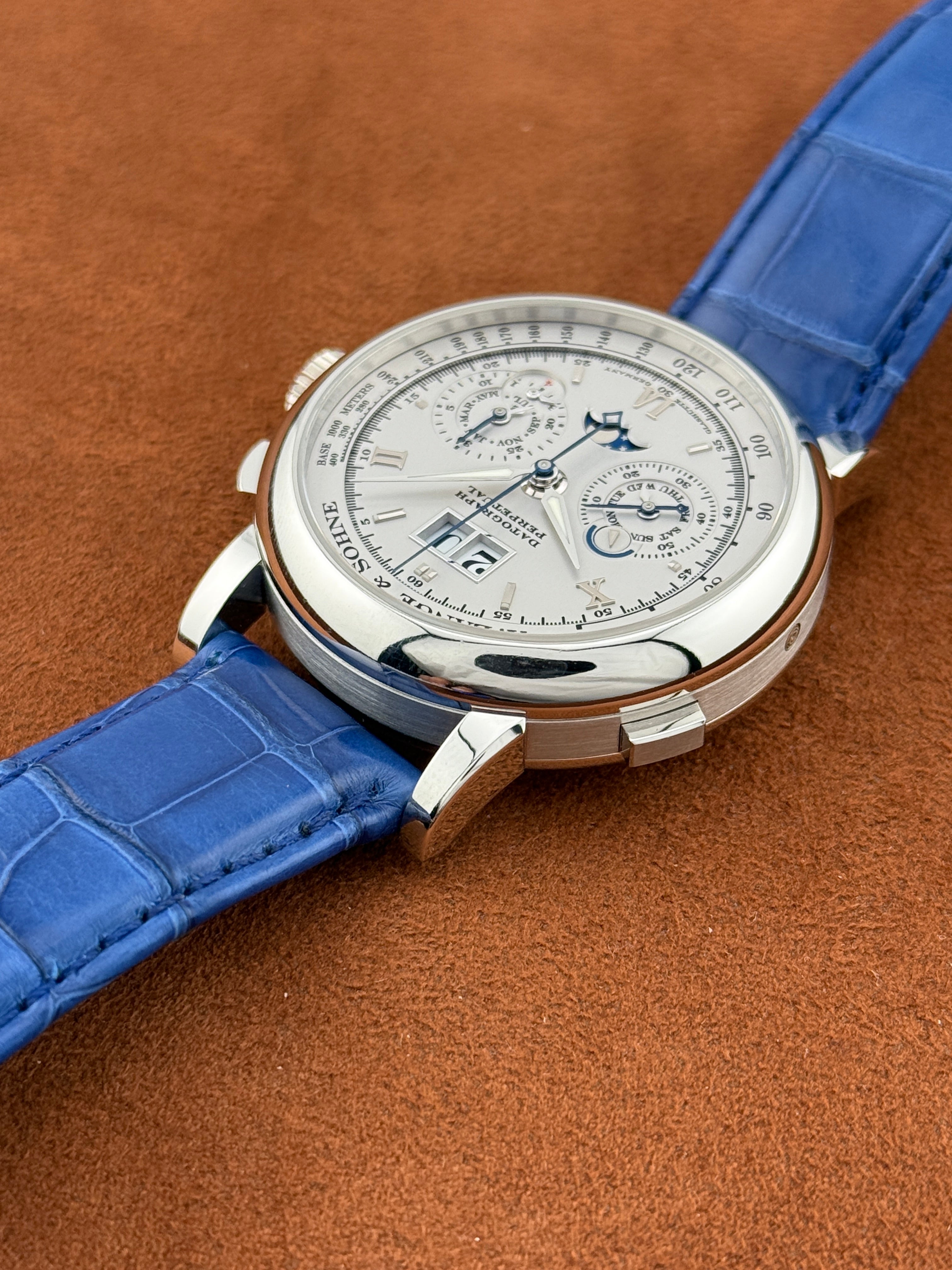 A. Lange & Söhne Datograph Perpetual, Reference 410.025 full set 2010