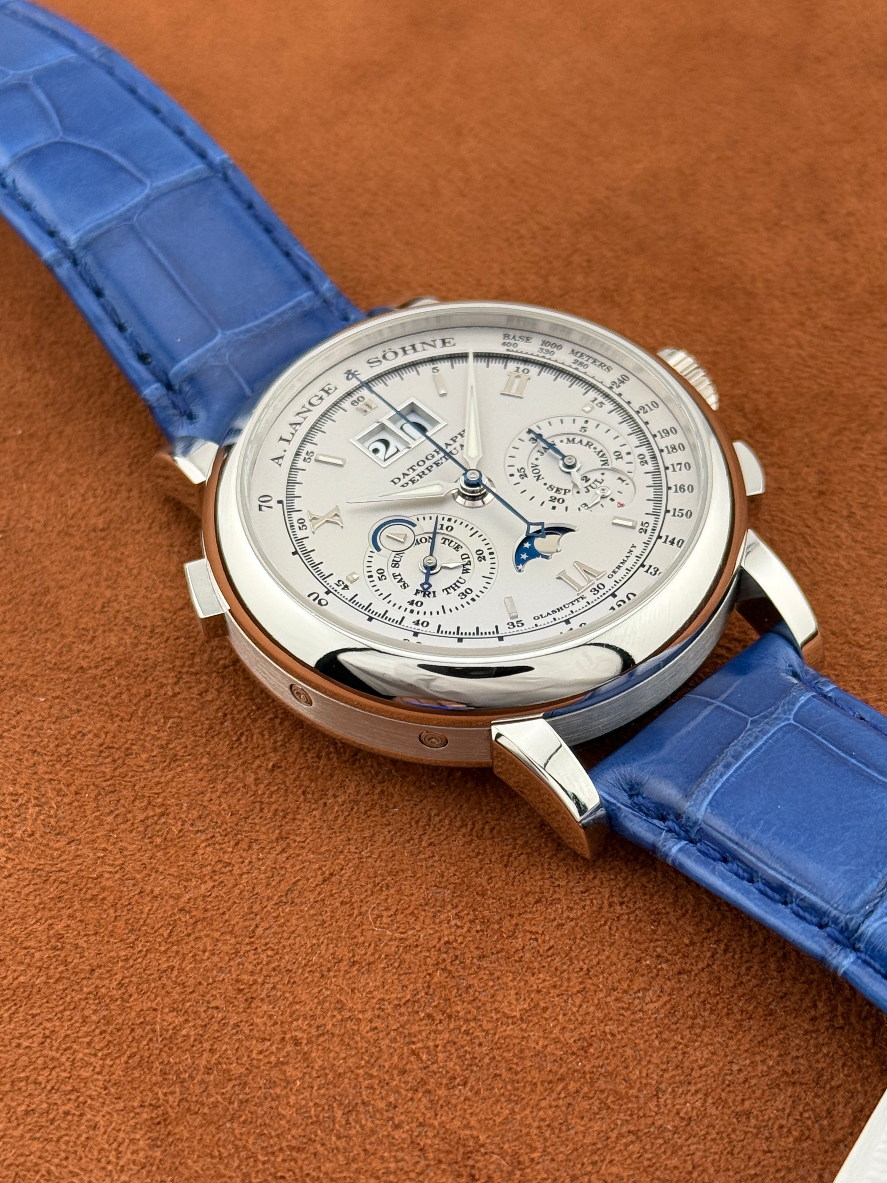 A. Lange & Söhne Datograph Perpetual, Reference 410.025 full set 2010