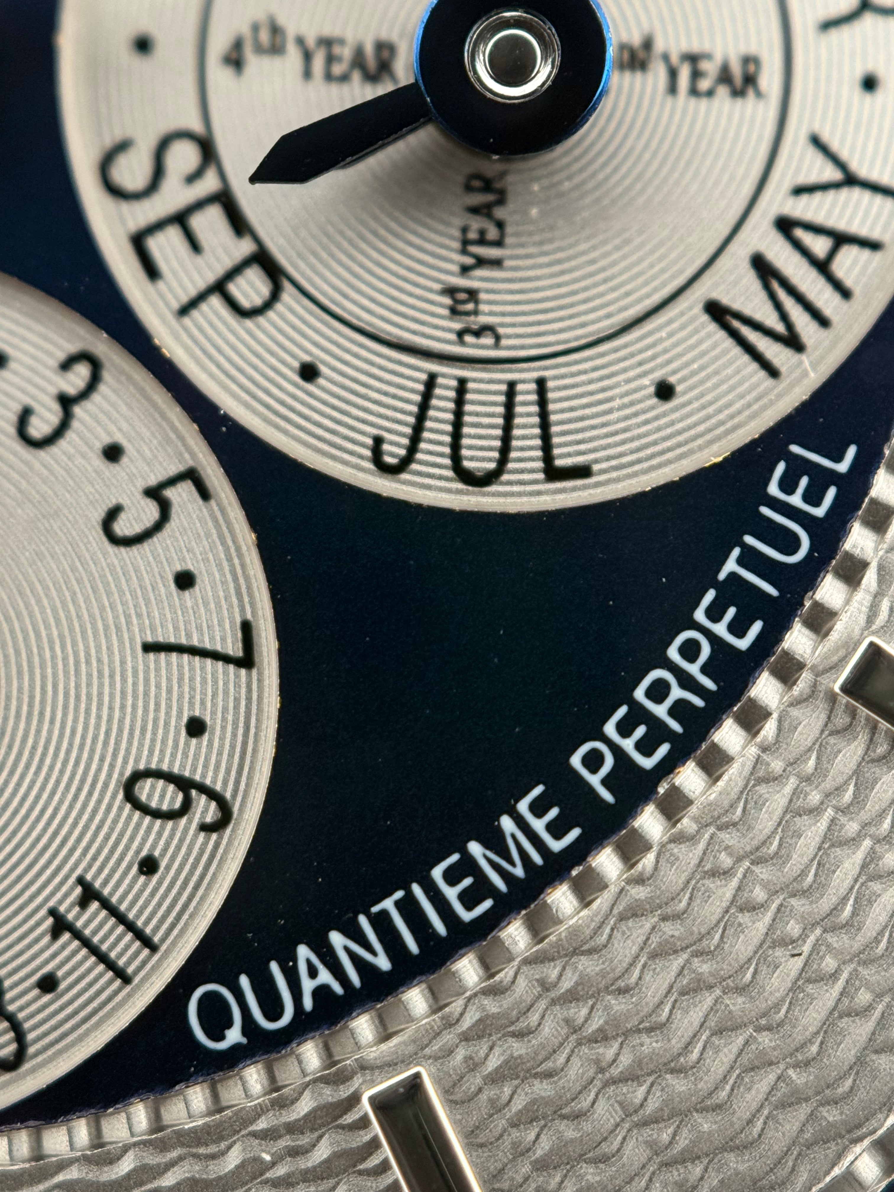Audemars Piguet Jules Audemars Minute Repeater Perpetual Calendar Ref. 25918PT – Platinum, Special-Order Dial