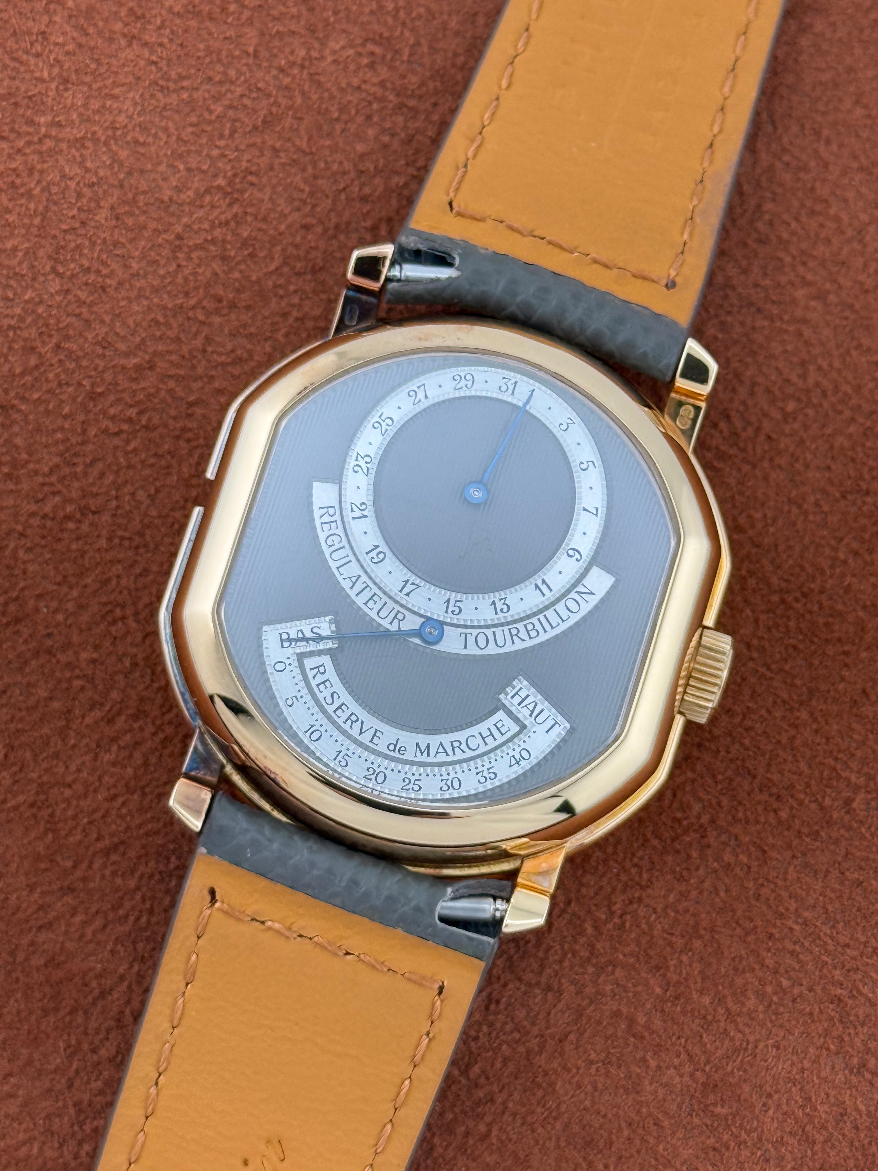 Daniel Roth Tourbillon “Double Face” Ref. 2187 – 18K Pink Gold, Full Set, Circa 1993