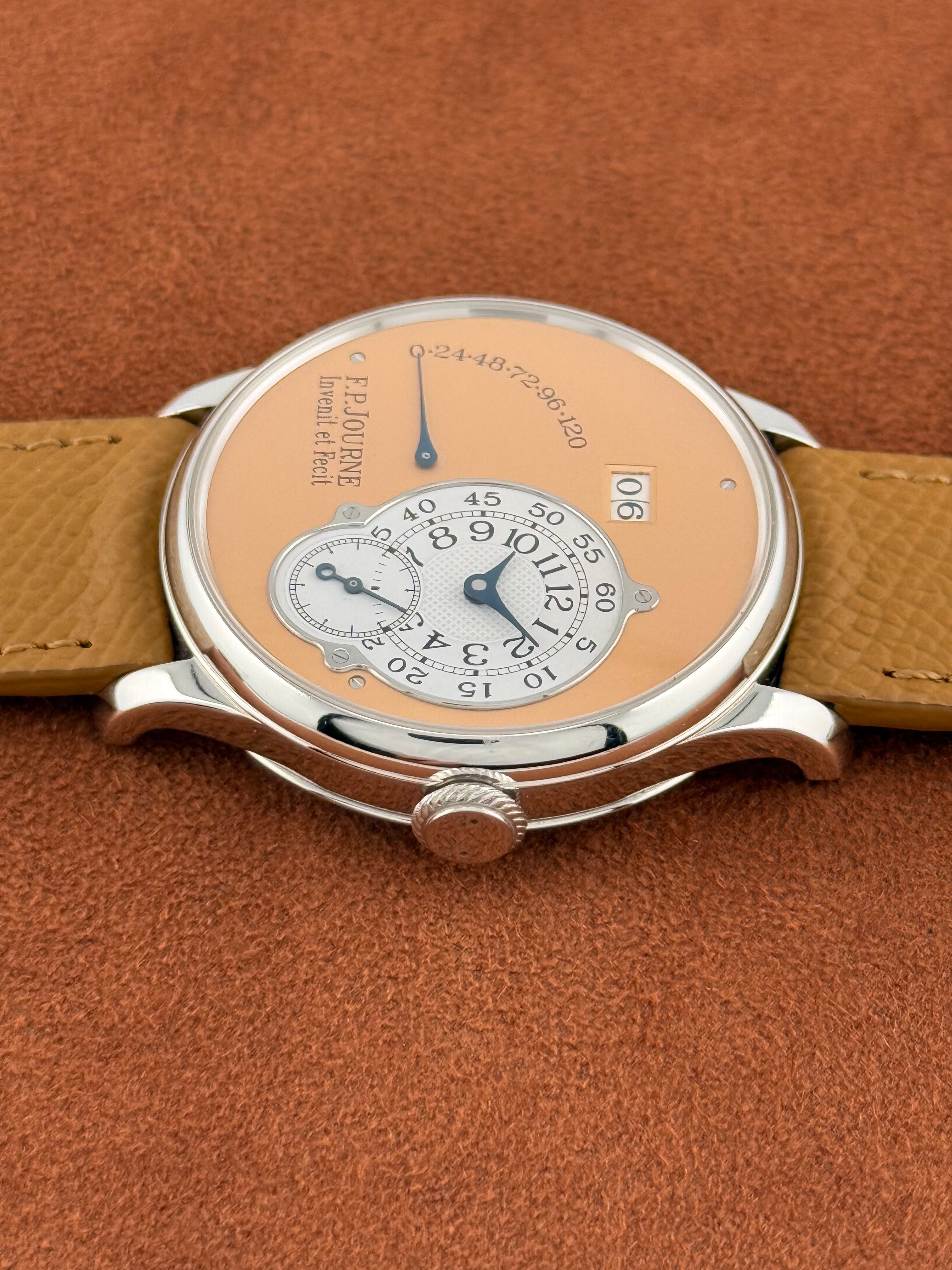 F.P. Journe Octa Automatique Réserve de Marche – platino, esfera de oro rosa, movimiento de latón