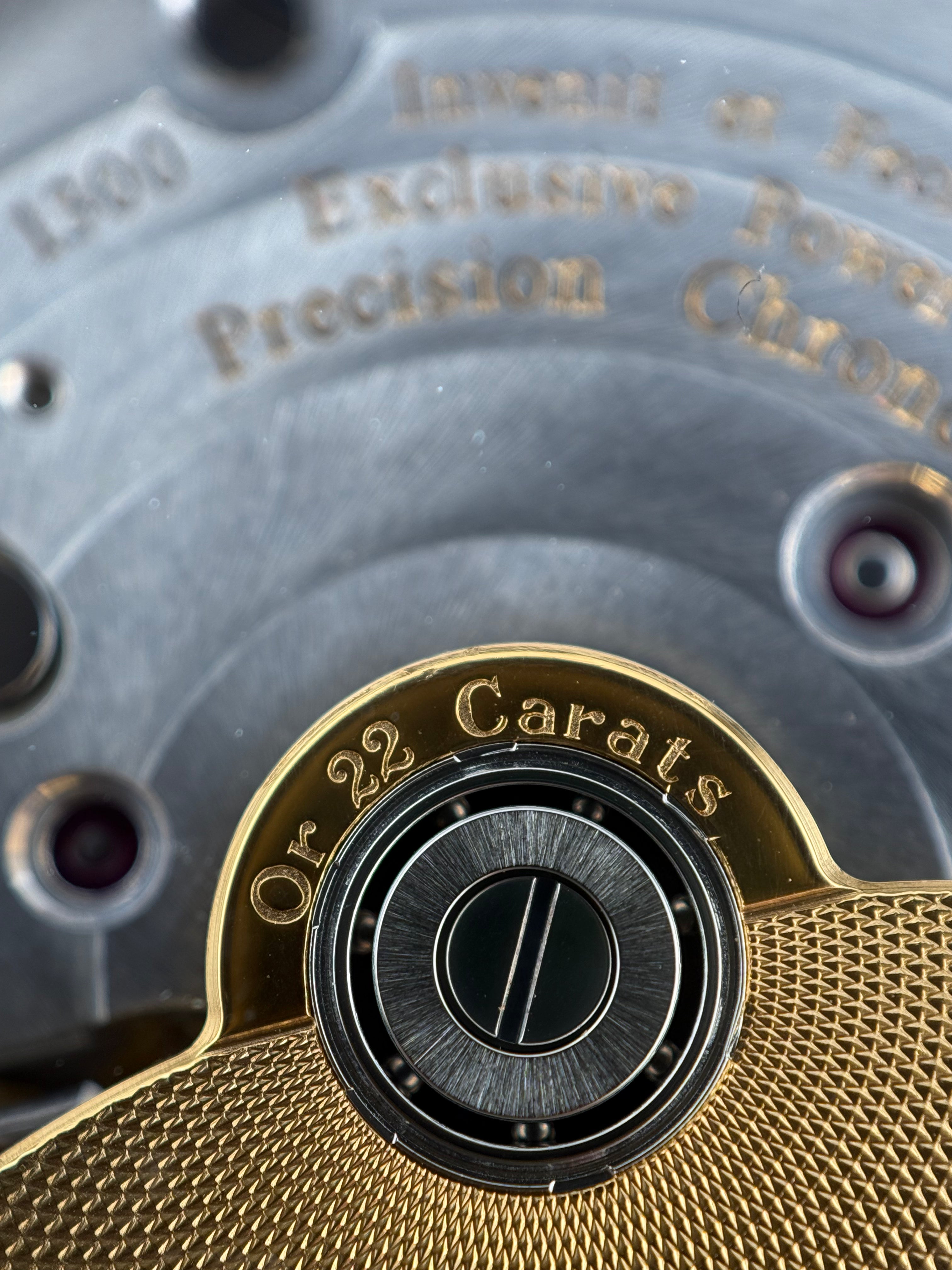 F.P. Journe Octa Automatique Réserve de Marche – platino, esfera de oro rosa, movimiento de latón