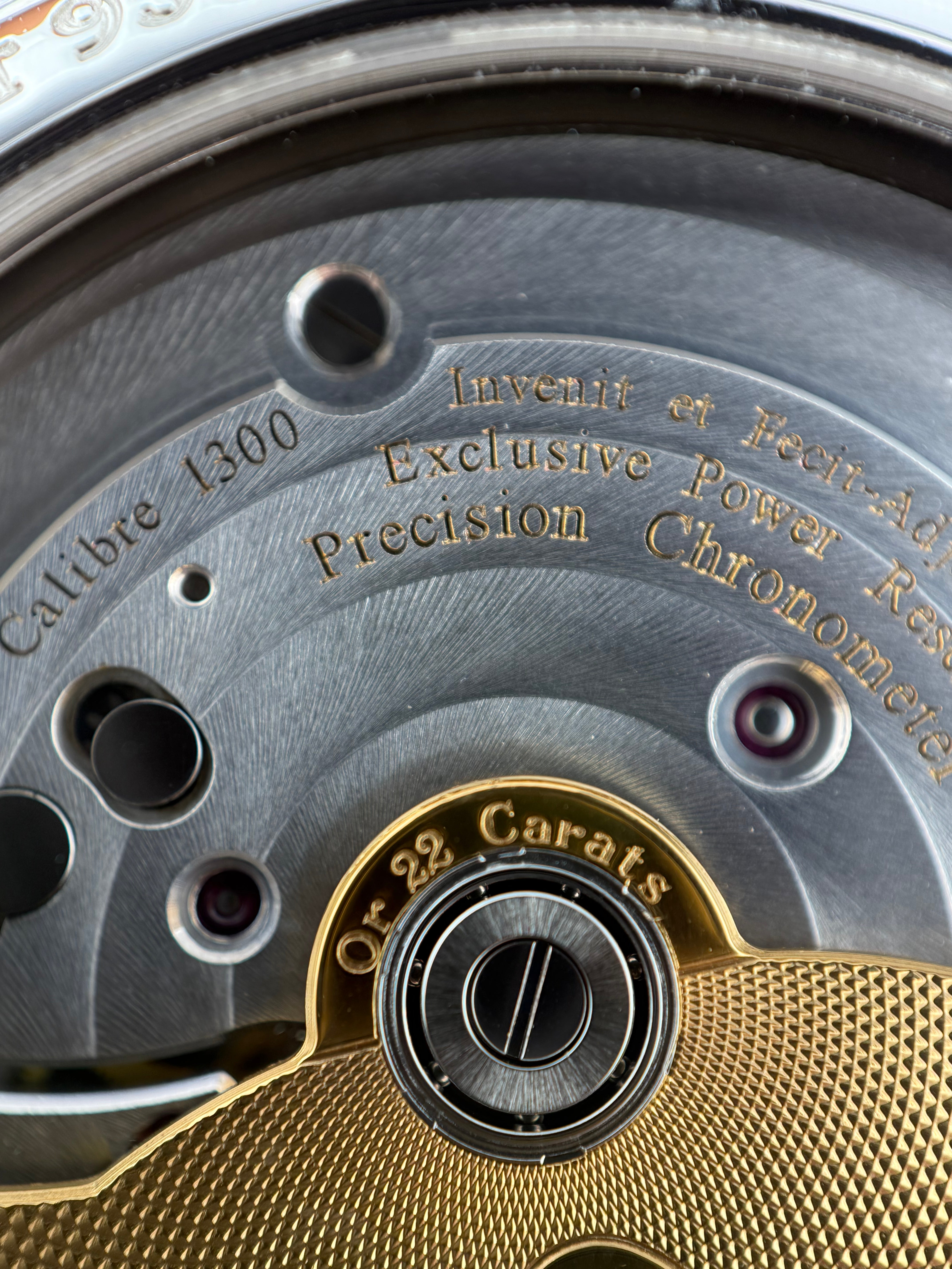 F.P. Journe Octa Automatique Réserve de Marche – platino, esfera de oro rosa, movimiento de latón
