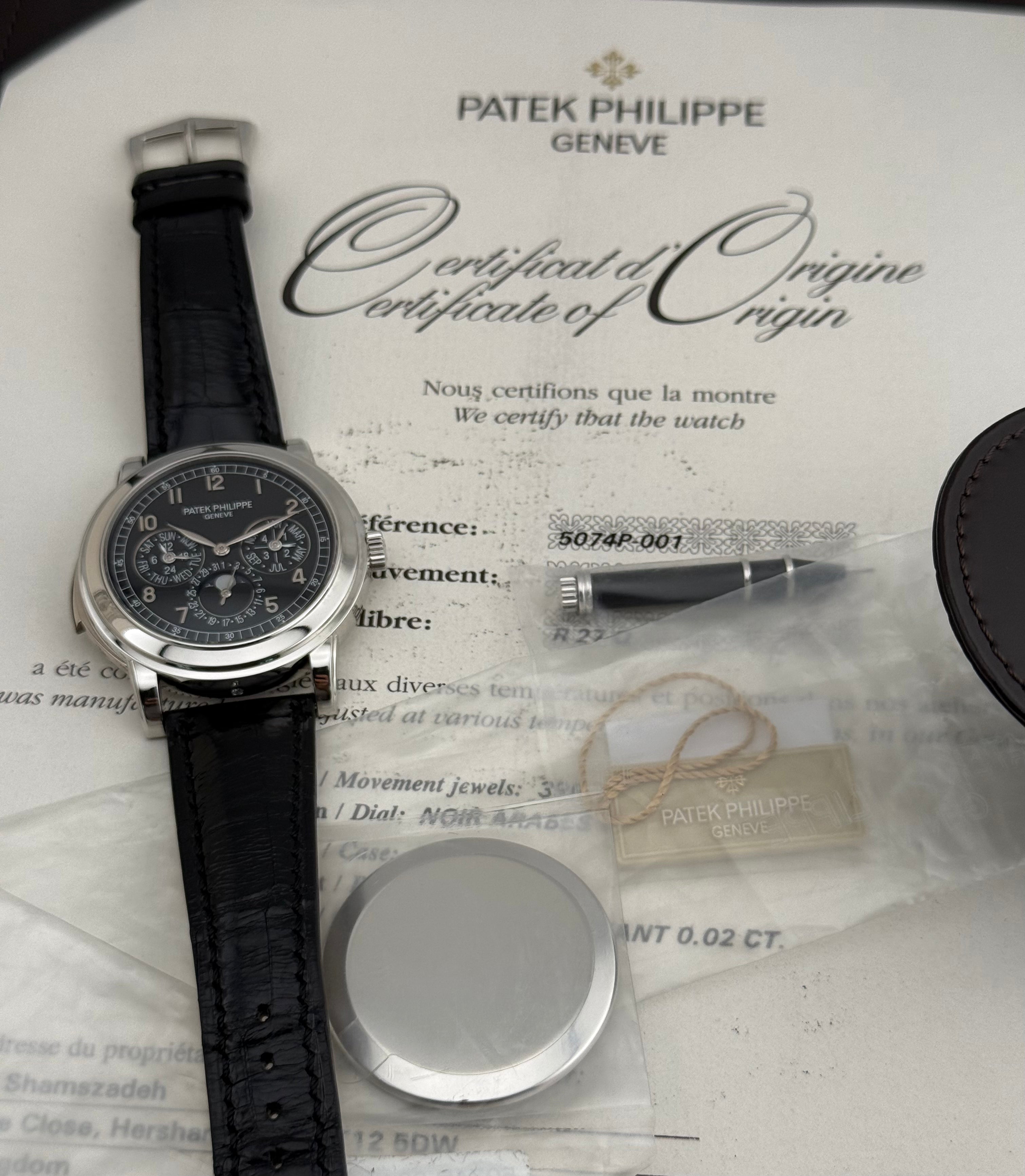 Patek Philippe - Ref. 5074P-001