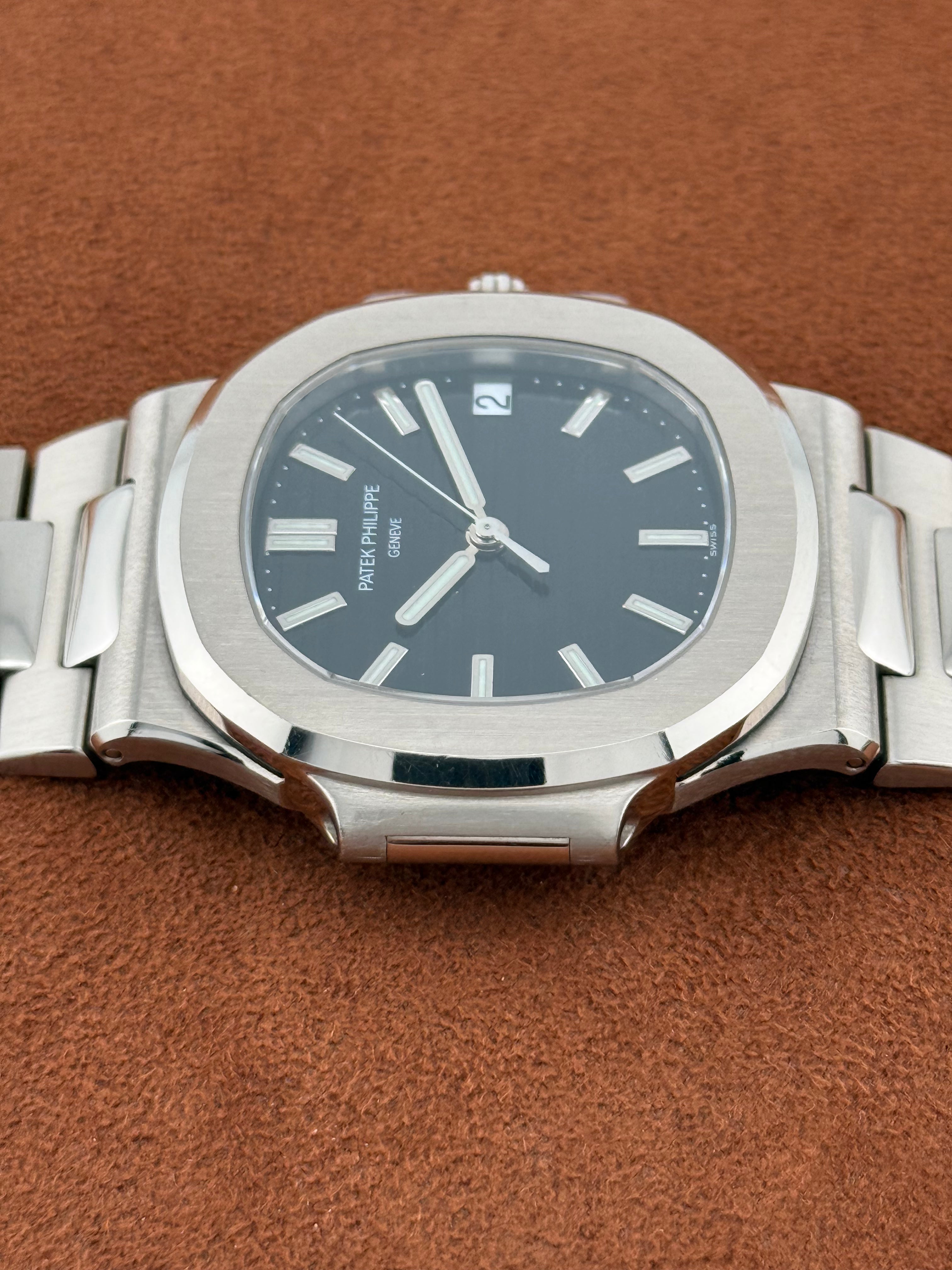 Patek Philippe Nautilus Ref. 3711 – 18K White Gold, Black Dial, Certificate of Origin