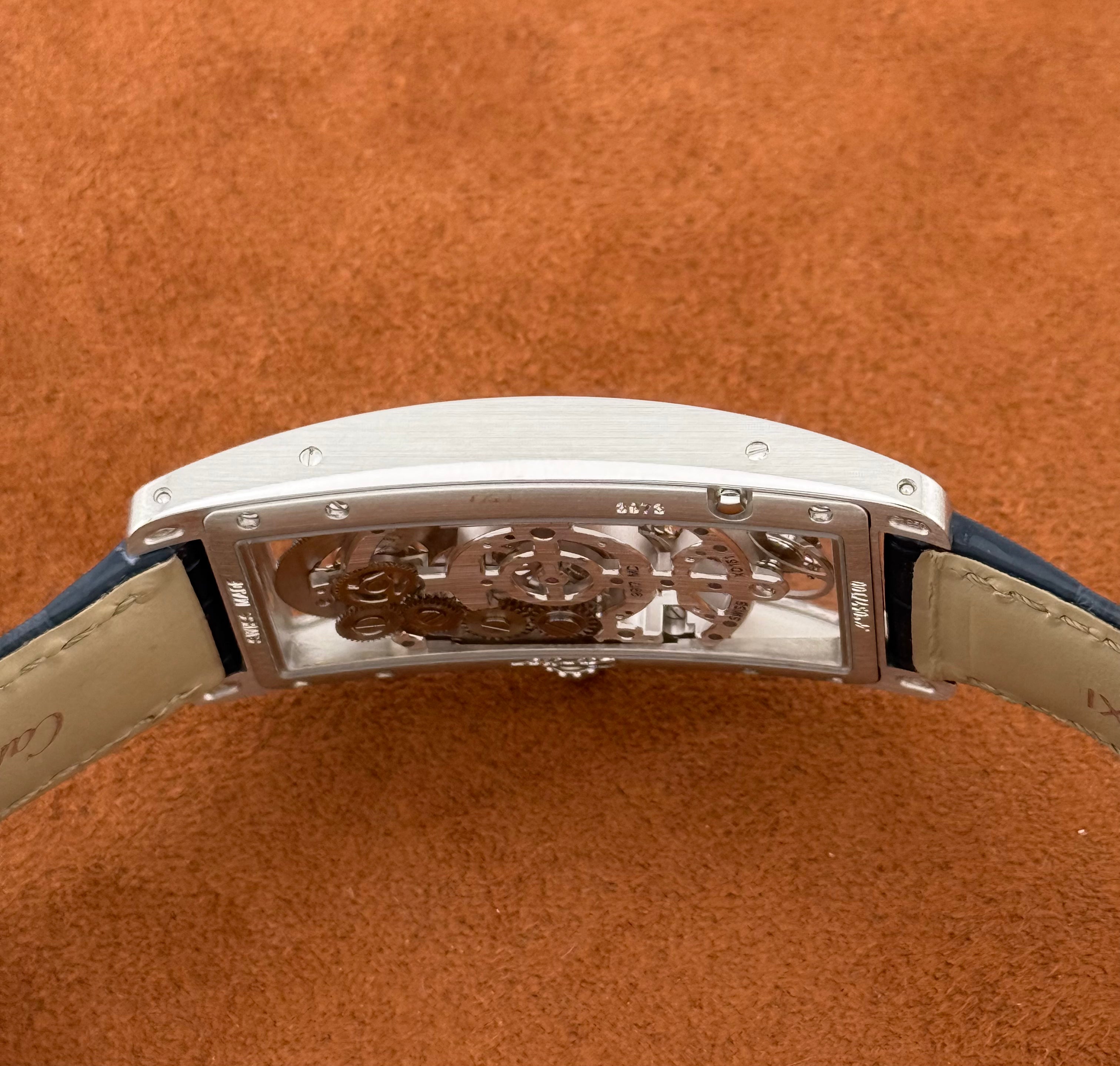 Cartier Tank Cintrée Skeleton