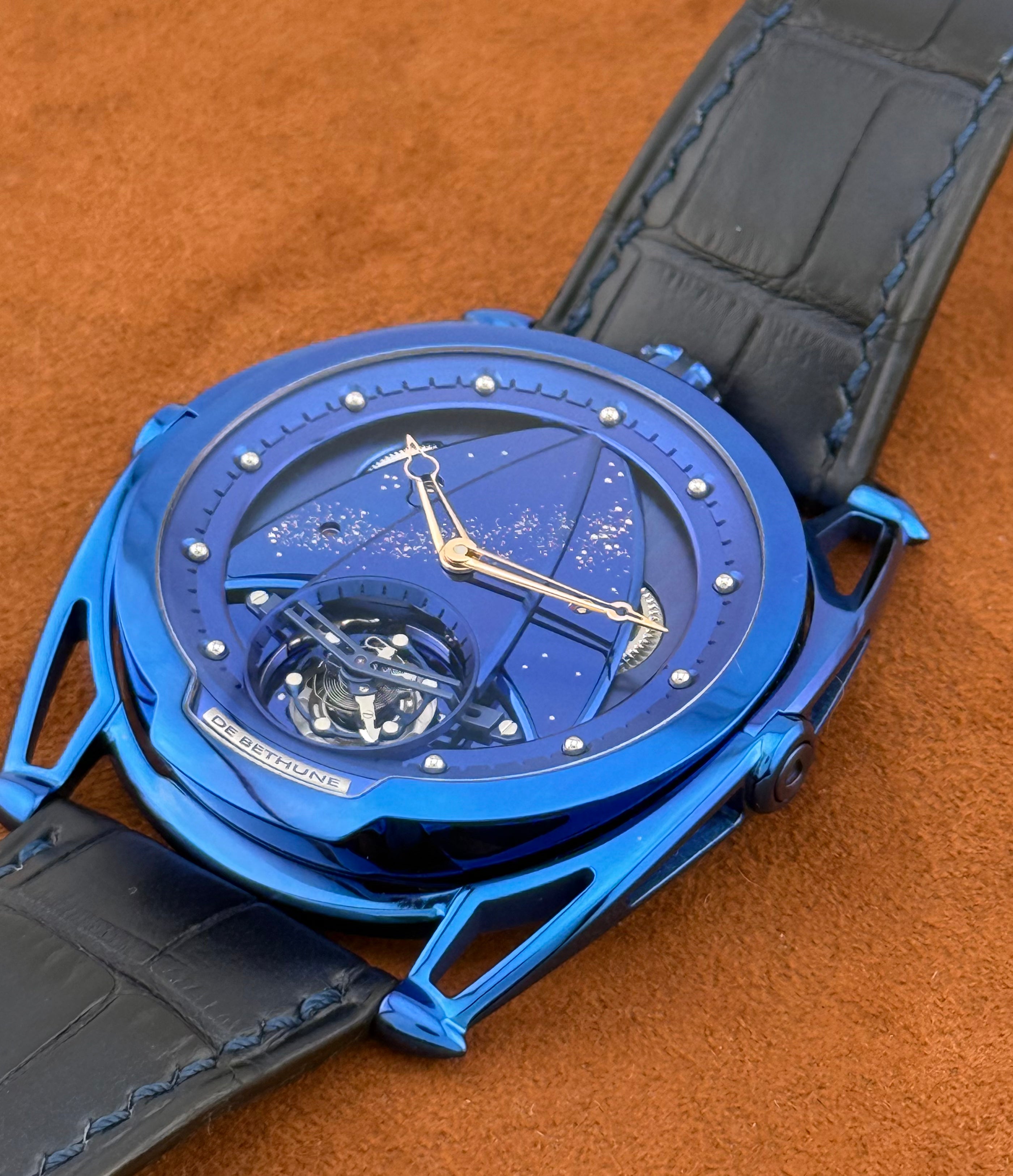 Debethune DB28TB MW - kind of blue Tourbillon - 1 of 5 limited edition