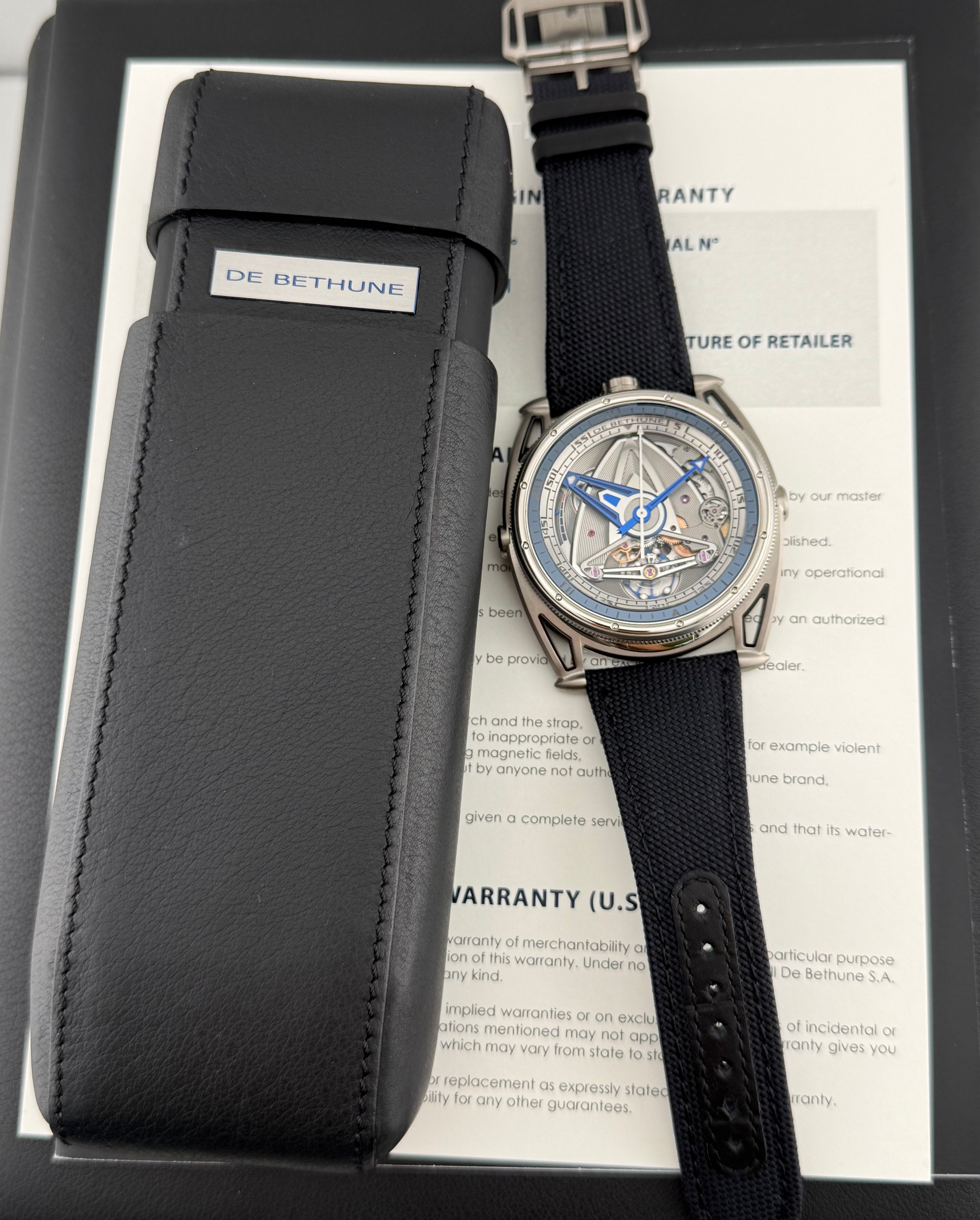 De Bethune DB28GS Grand Bleu