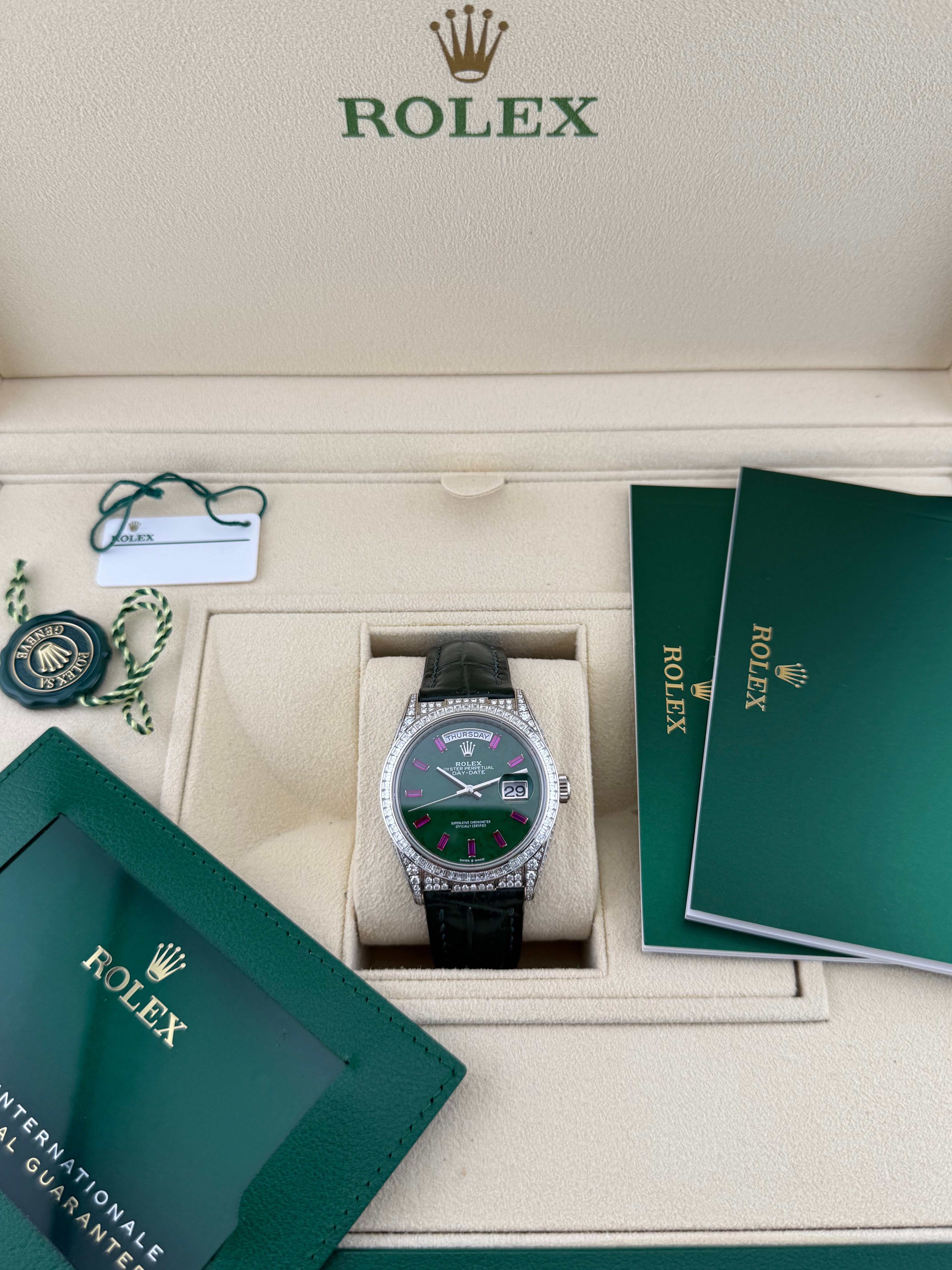 Rolex Day-Date 36 Polar Jade