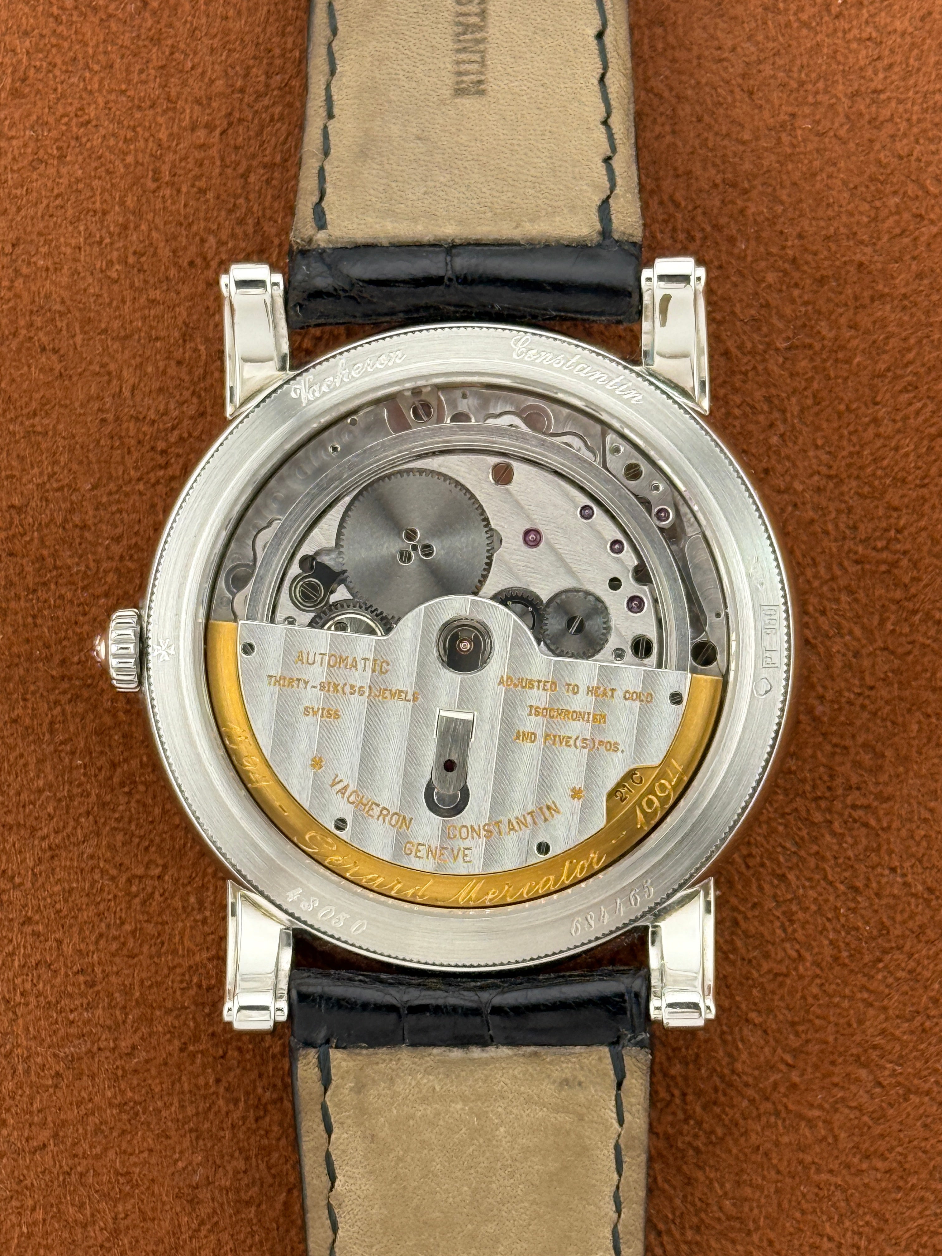 Vacheron Constantin Mercator Platinum 36mm Double Retrograde