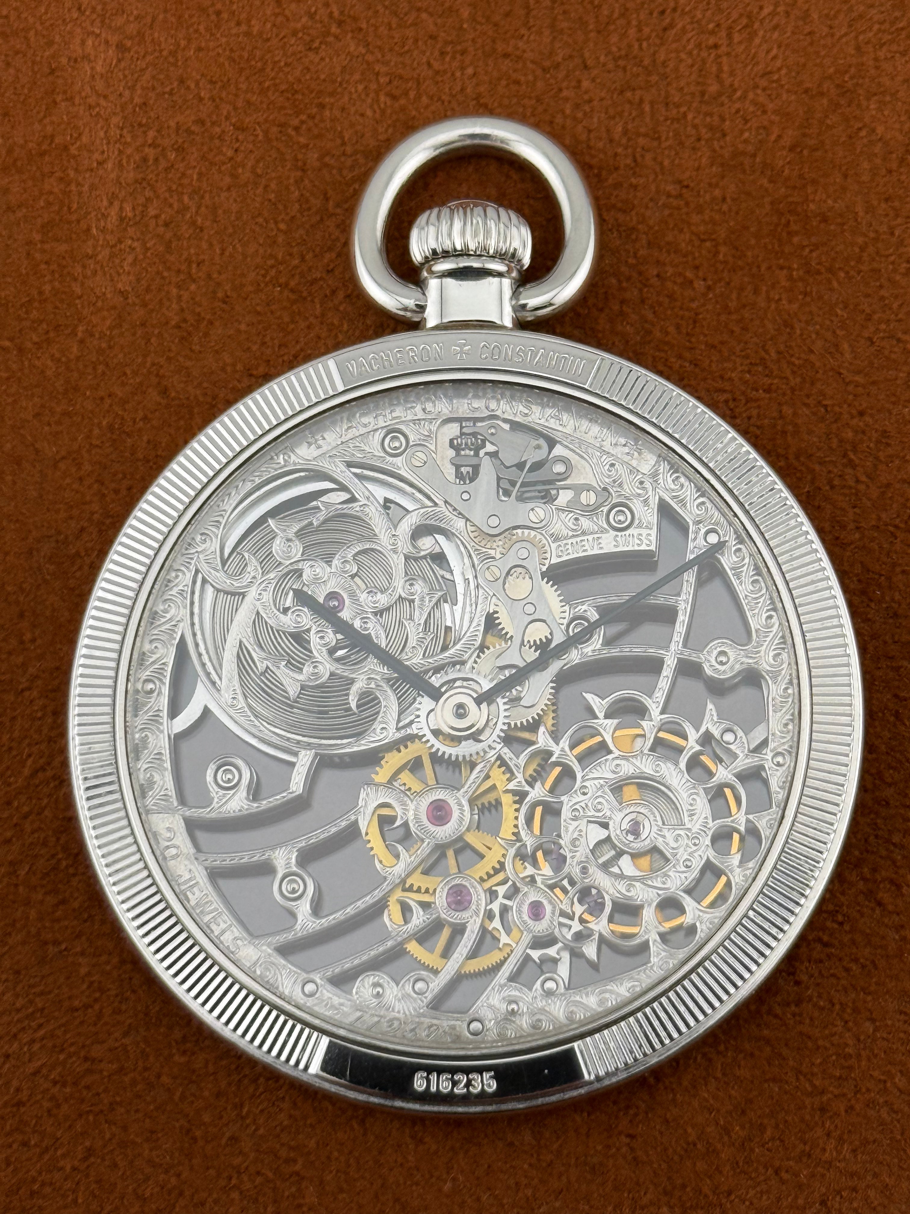 Vacheron Constantin Ref. 57100P - Skeleton Pocket Watch