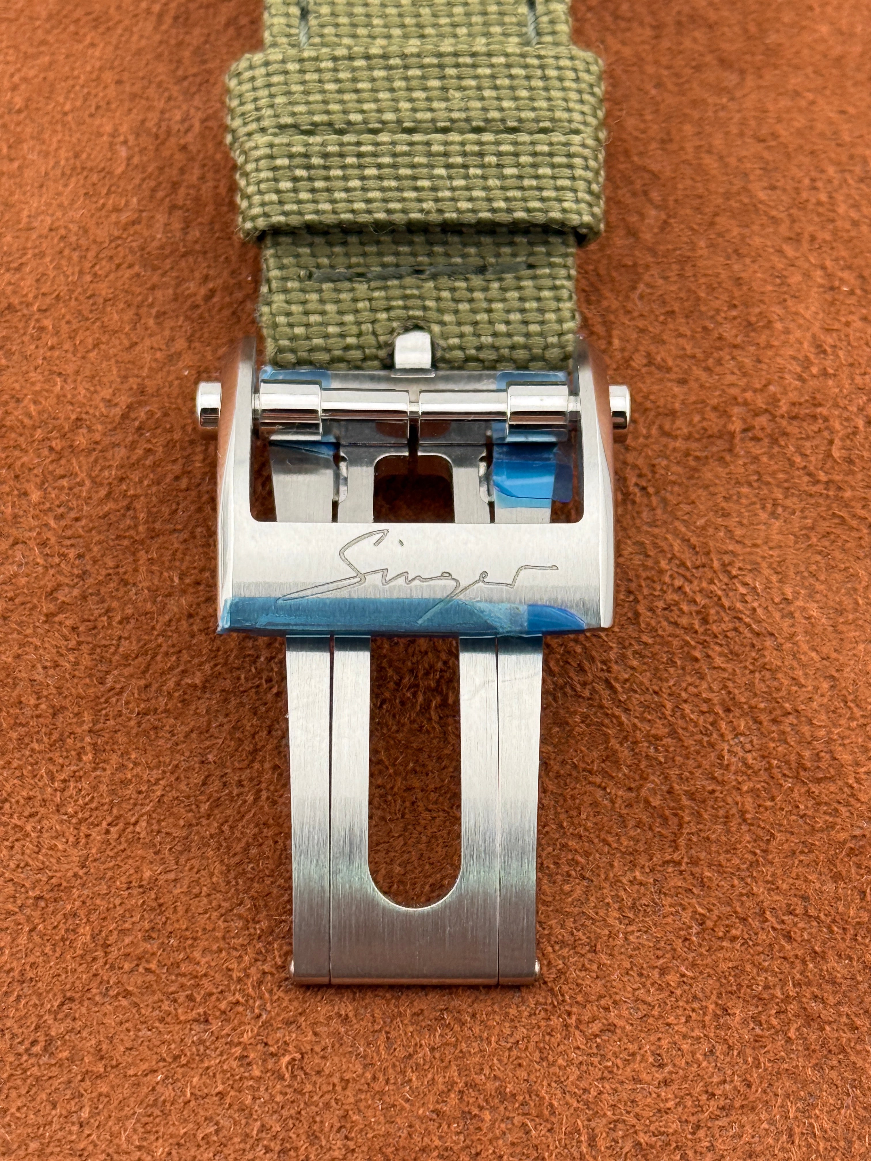 Singer Reimagined Flytrack Perpétuel Edition — Pulsometer, Titanium