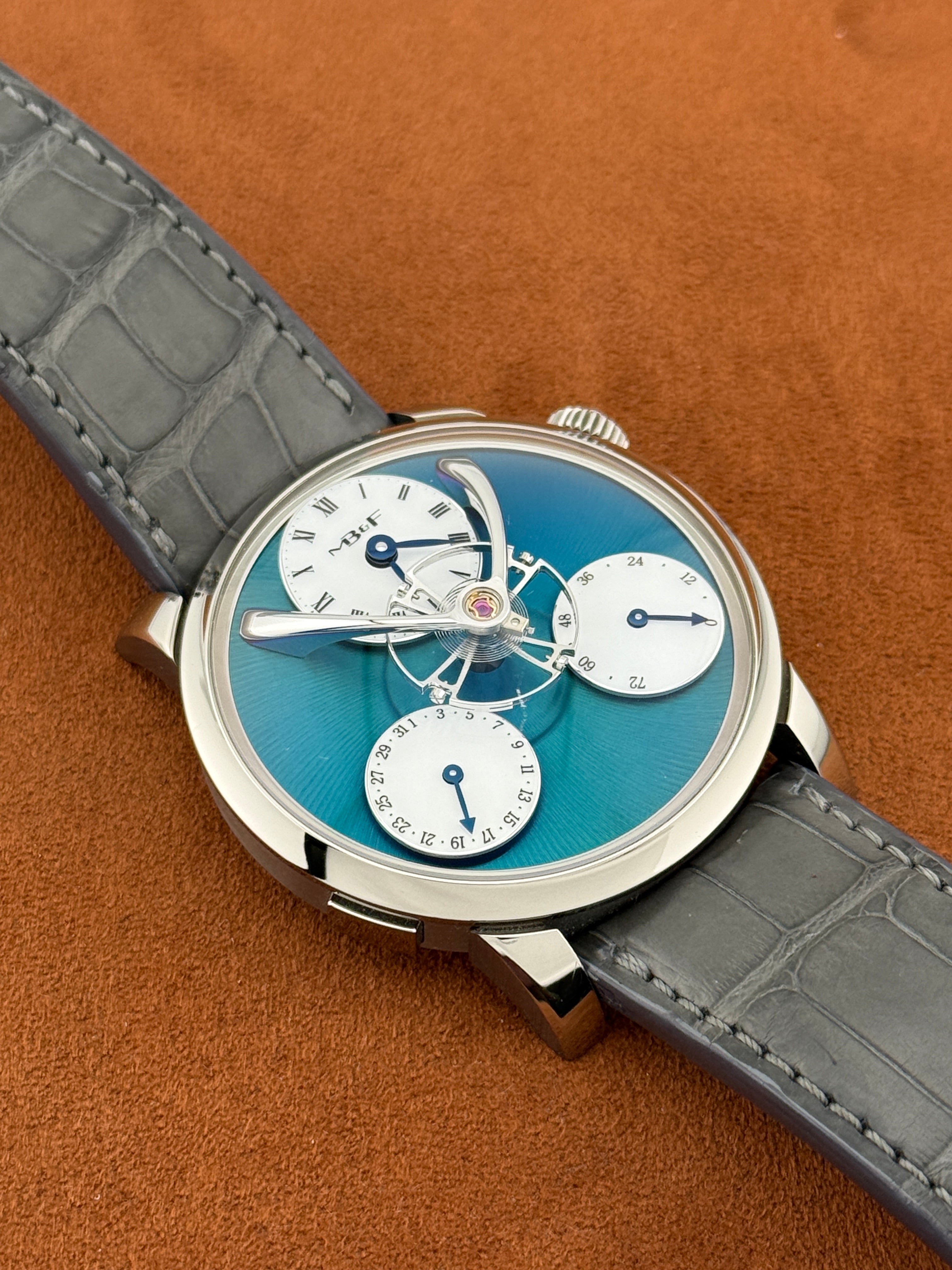 MB&F LM Split escapement Titanium Green Edition:  limited to 33 pieces