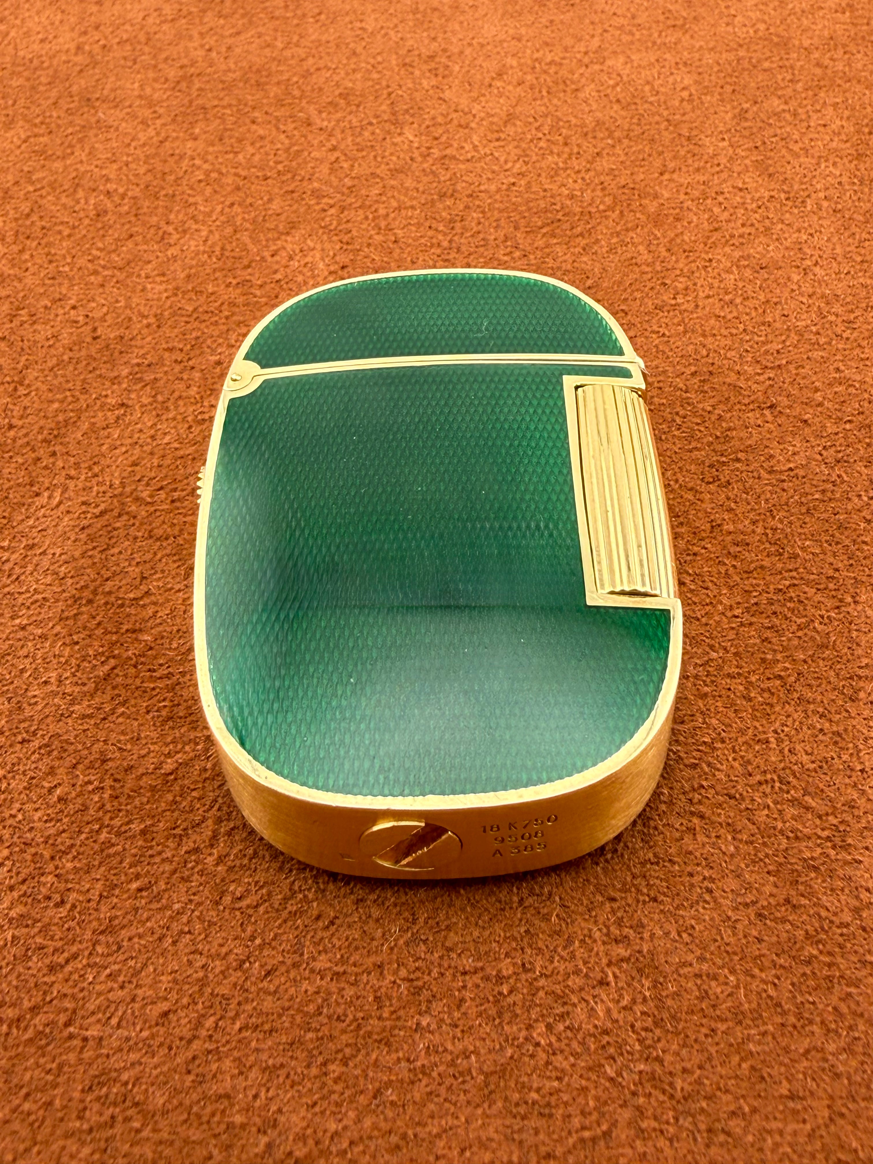 Patek Philippe - Golden Ellipse Ref. 9508 Green Enamel