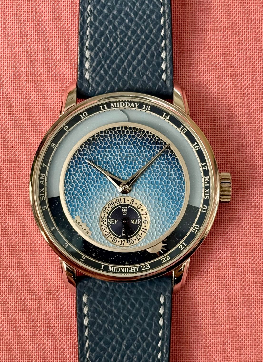 Krayon Anywhere Métiers d’Art Azur Ref. C030-51