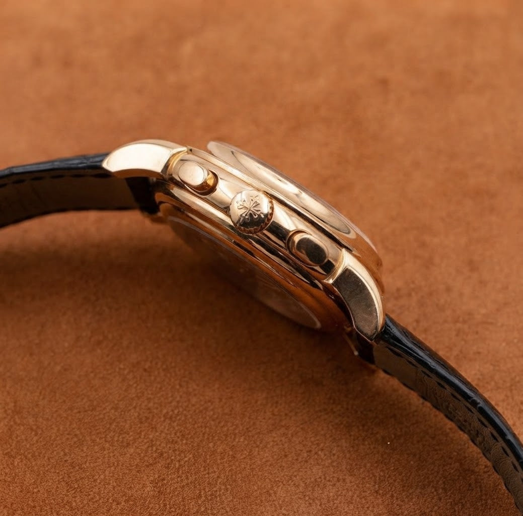 Patek Philippe Perpetual Calendar Chronograph Ref. 5970R-019, Pink Gold, Black Dial, Special Order, 2015