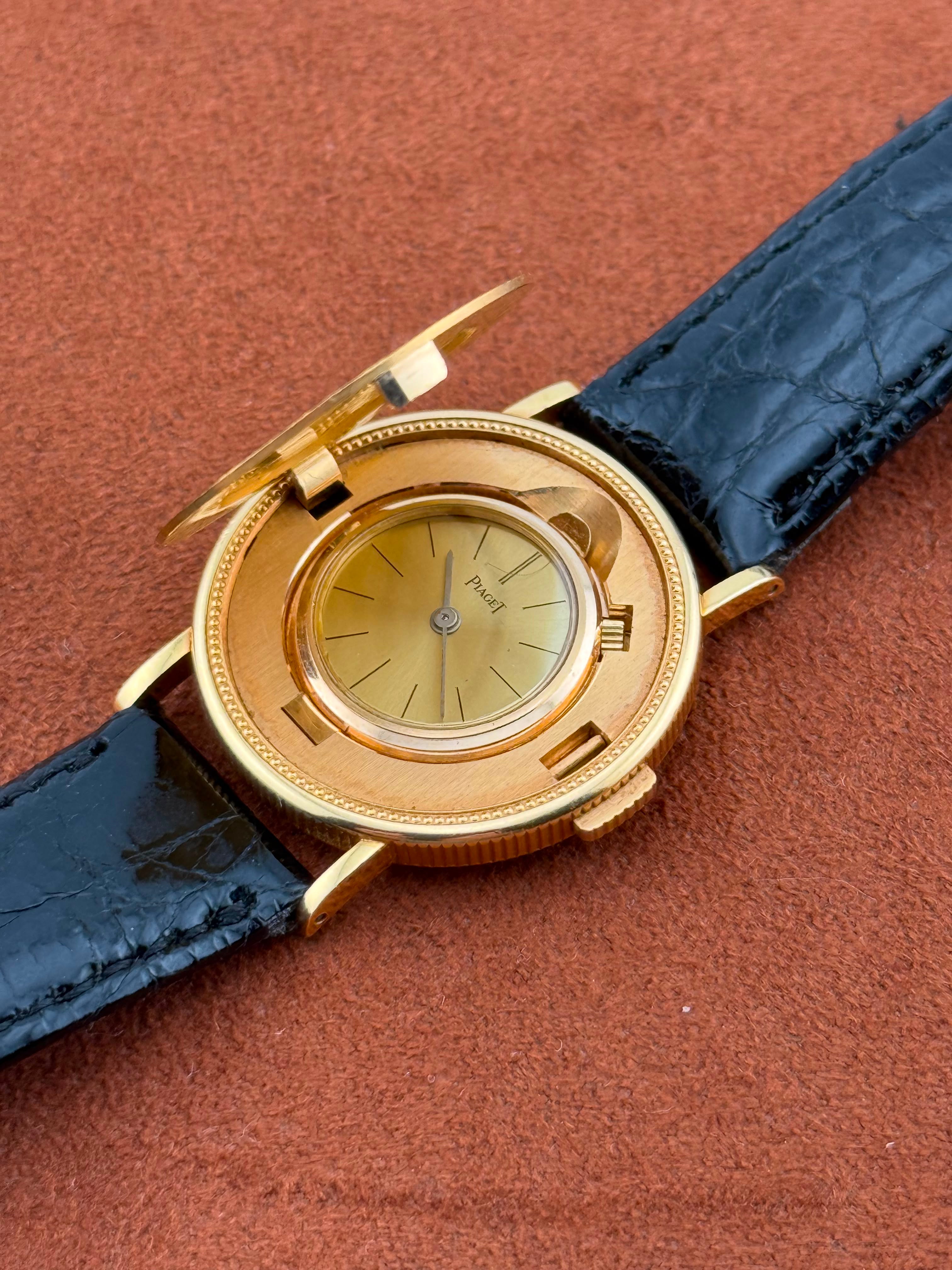 Piaget Ten Dollar Coin Watch Ref. 950B — Yellow Gold, 1881 Liberty Head, Circa 1970s