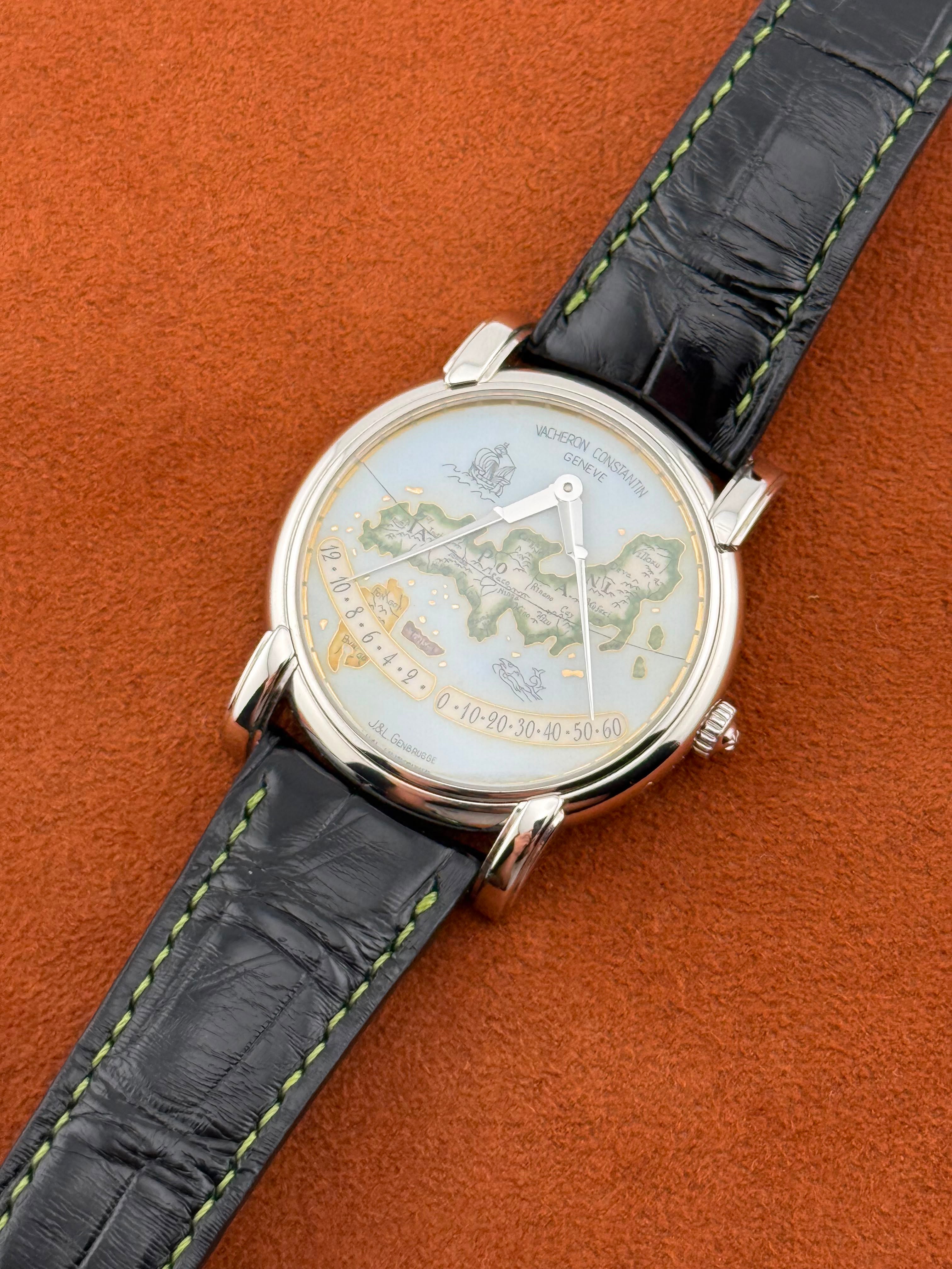 Vacheron Constantin Mercator “Email Japon” Ref. 43050/000P-8831 — Platinum, Nº 13/30, Full Set, 2001