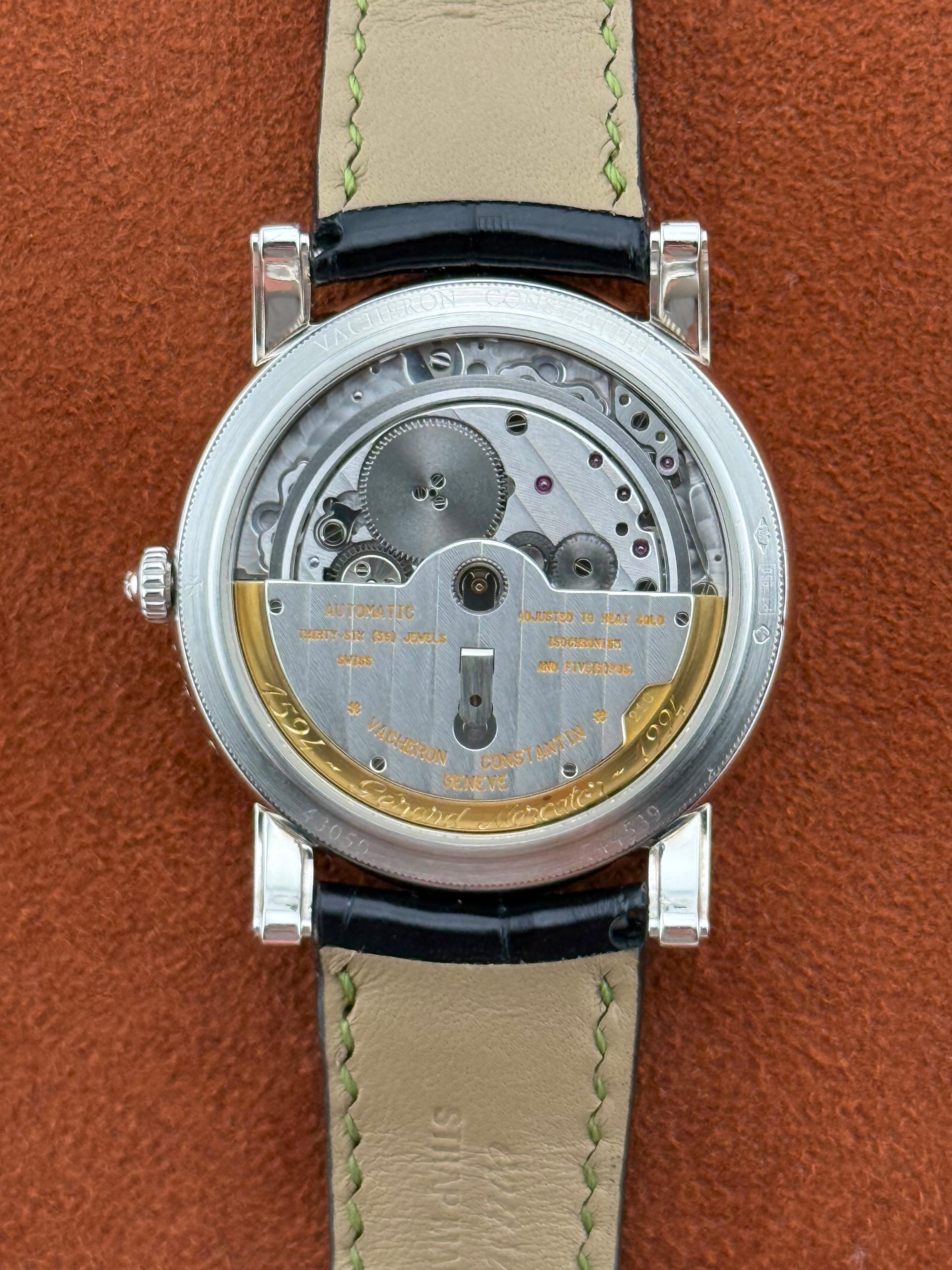 Vacheron Constantin Mercator “Email Japon” Ref. 43050/000P-8831 — Platinum, Nº 13/30, Full Set, 2001