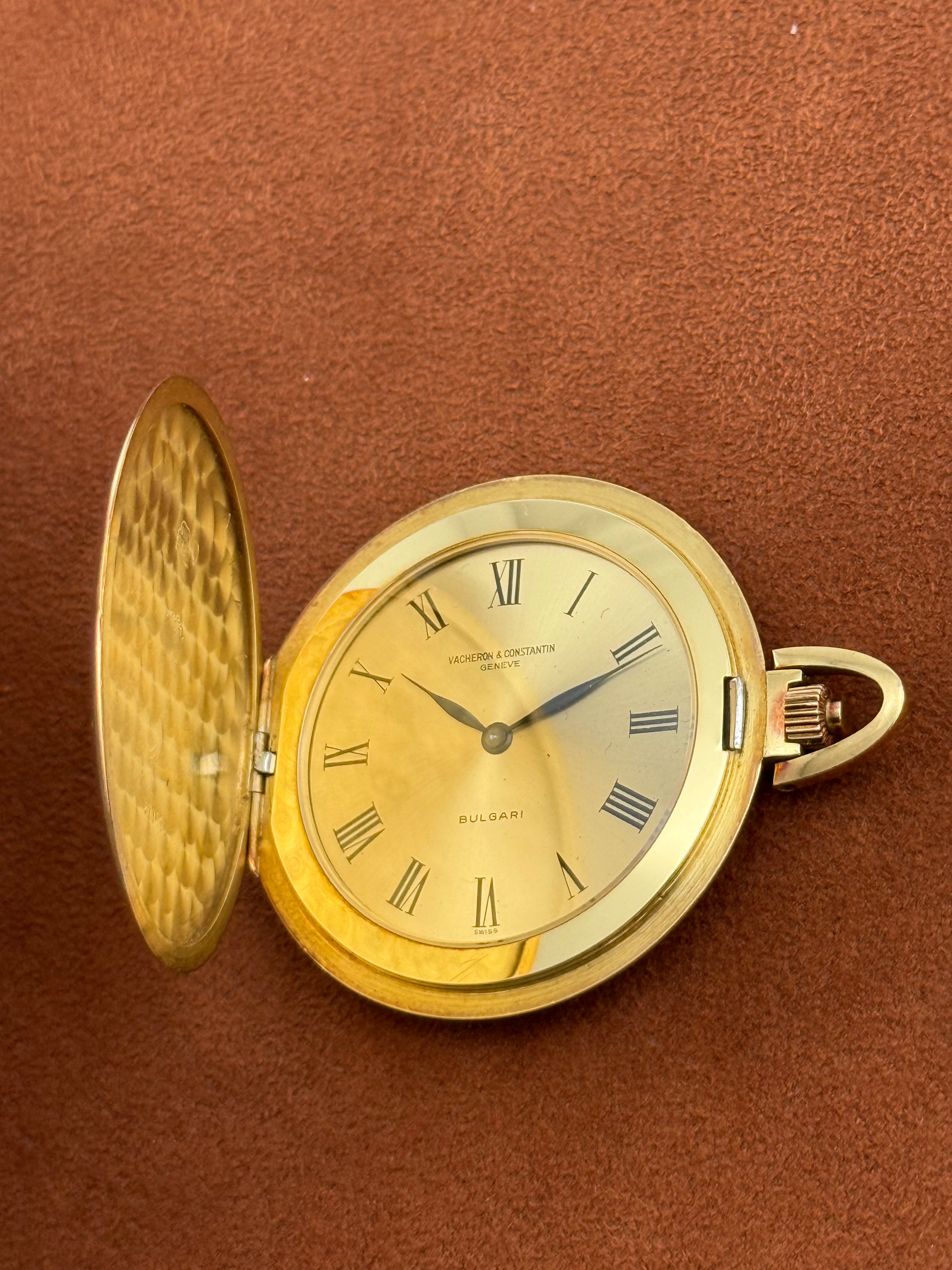 Vacheron & Constantin Ref. 7402 for Bulgari – Ultra-Slim 18K Gold Pocket Watch, Archive Requested