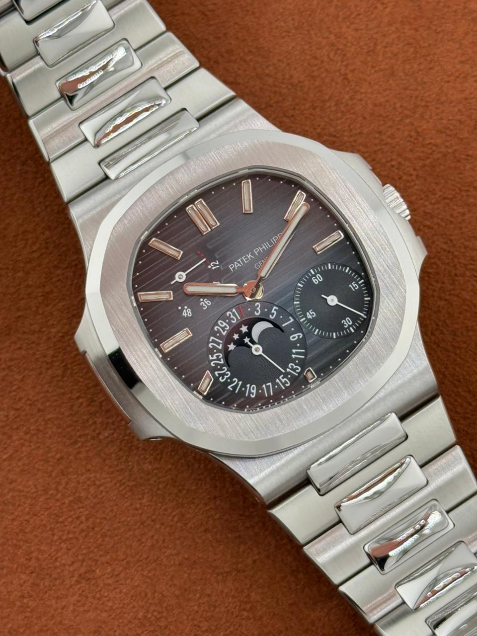 Patek Philippe Nautilus 5712/1A-001, Stainless Steel, Full Set, 2014