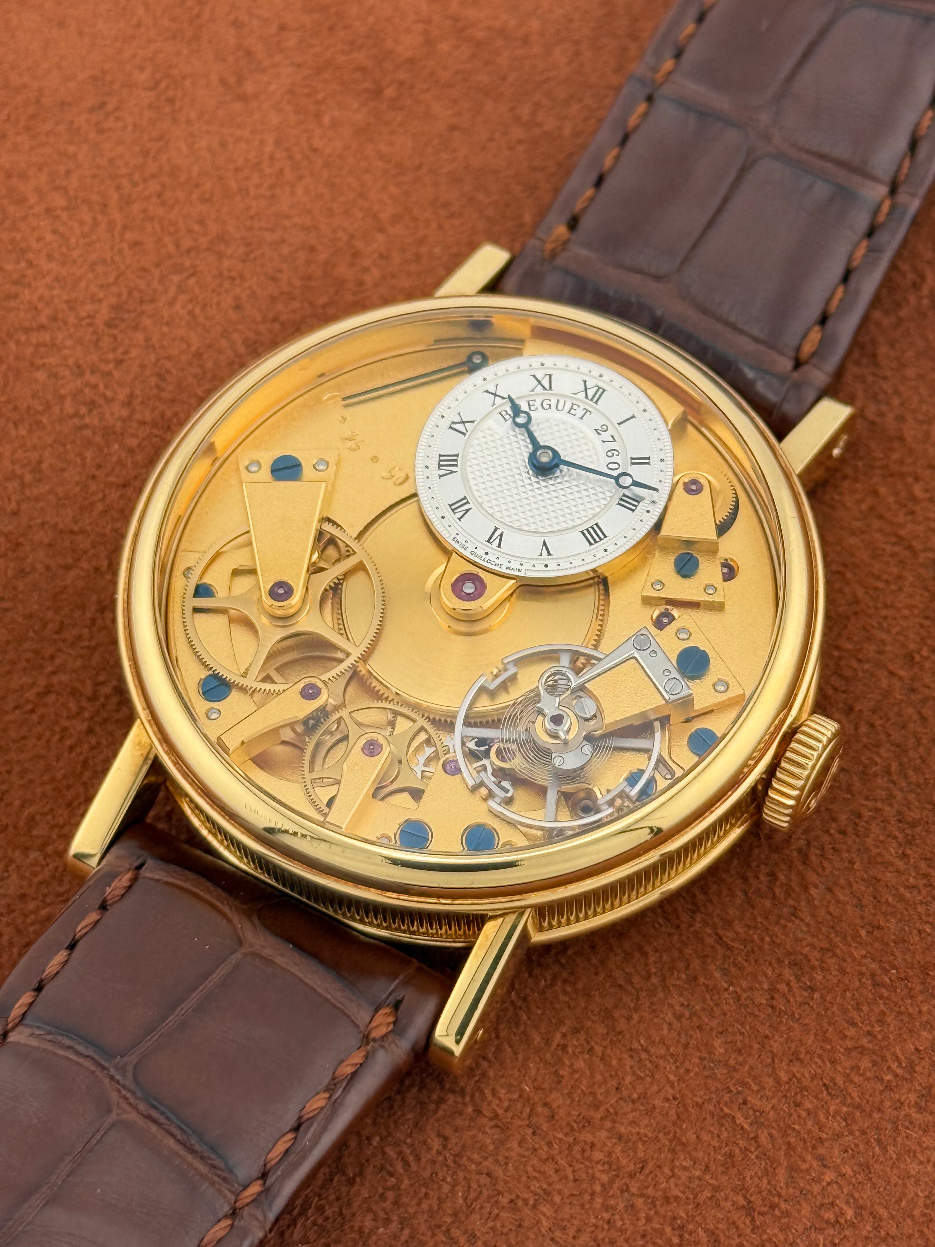 Breguet Tradition Ref. 7027BA/11/9V6 – 18K Yellow Gold, Full Set, 2020