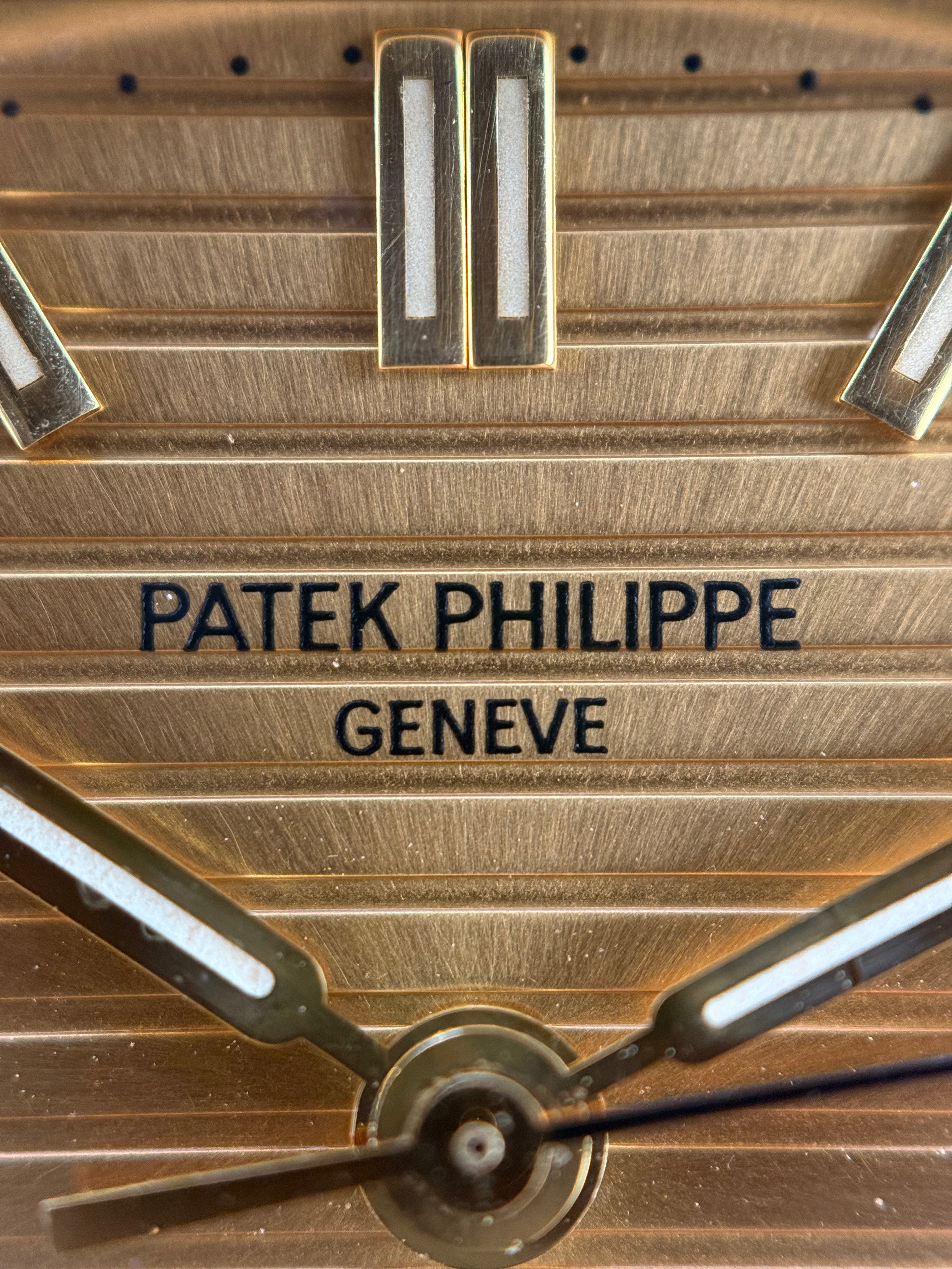 Patek Philippe Nautilus Ref. 3800/1 – Steel & Gold, Gilded Dial, Extract from the Archives