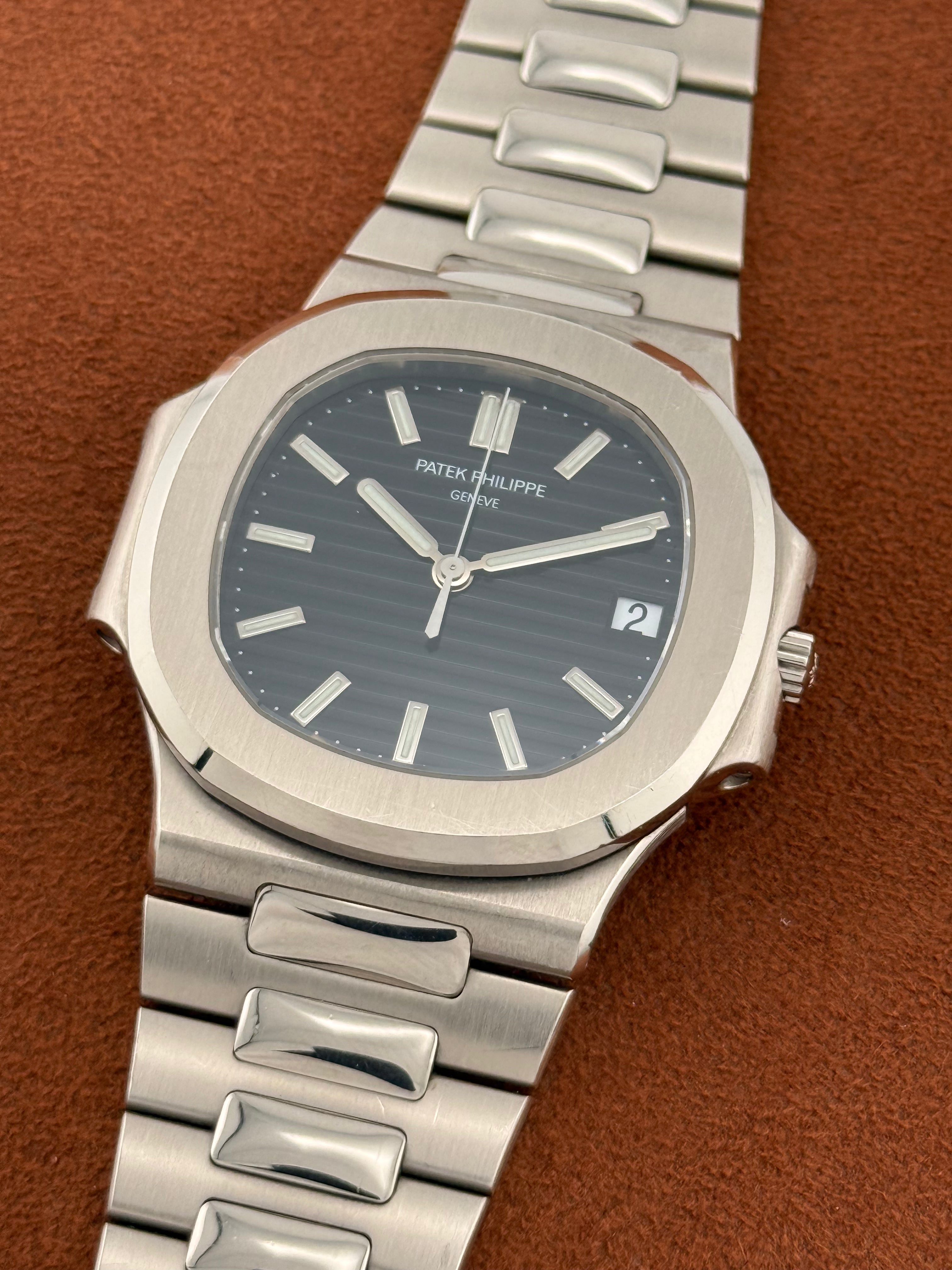 Patek Philippe Nautilus Ref. 3711 – 18K White Gold, Black Dial, Certificate of Origin