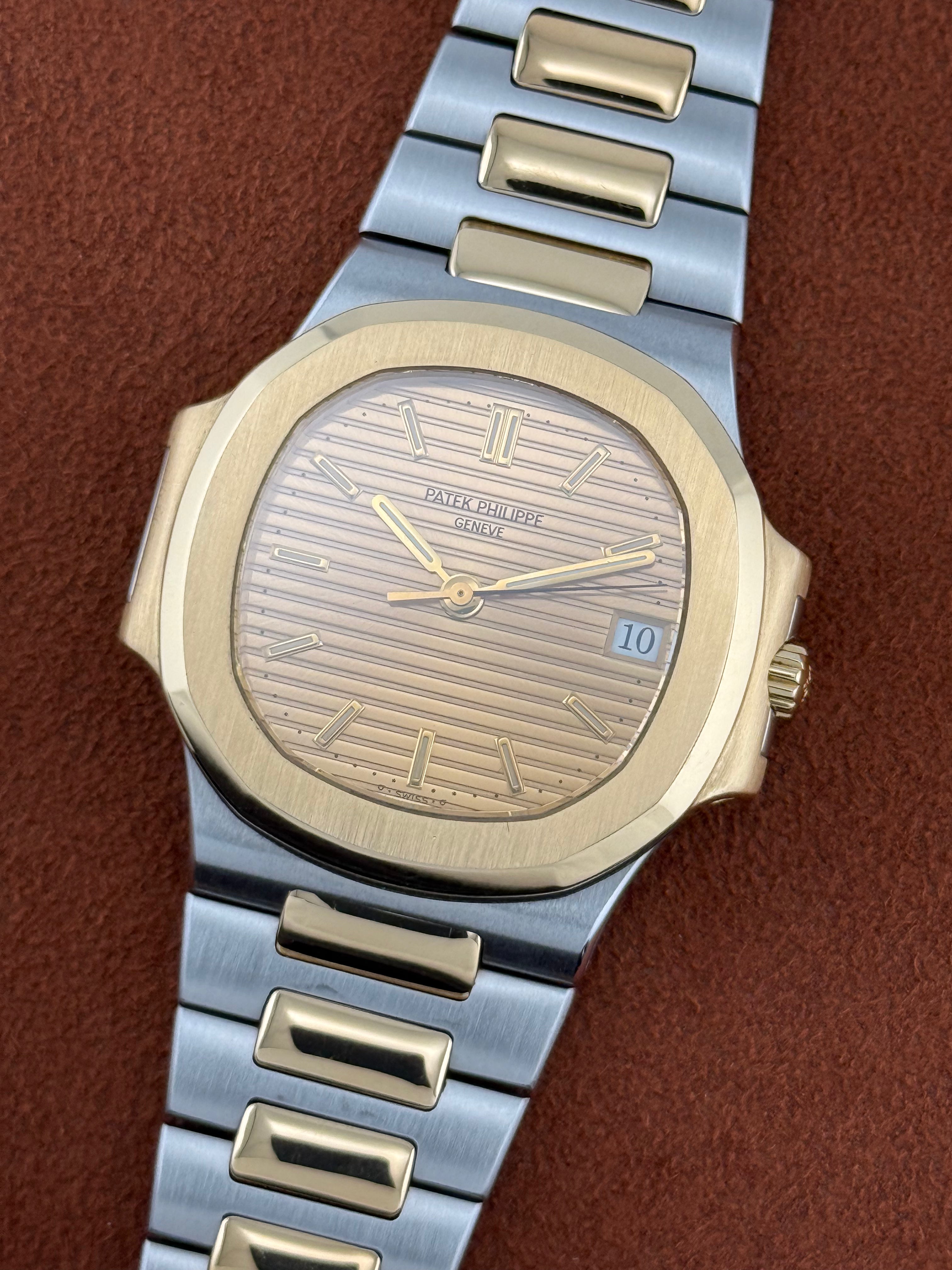 Patek Philippe Nautilus Ref. 3800/1 – Steel & Gold, Gilded Dial, Extract from the Archives