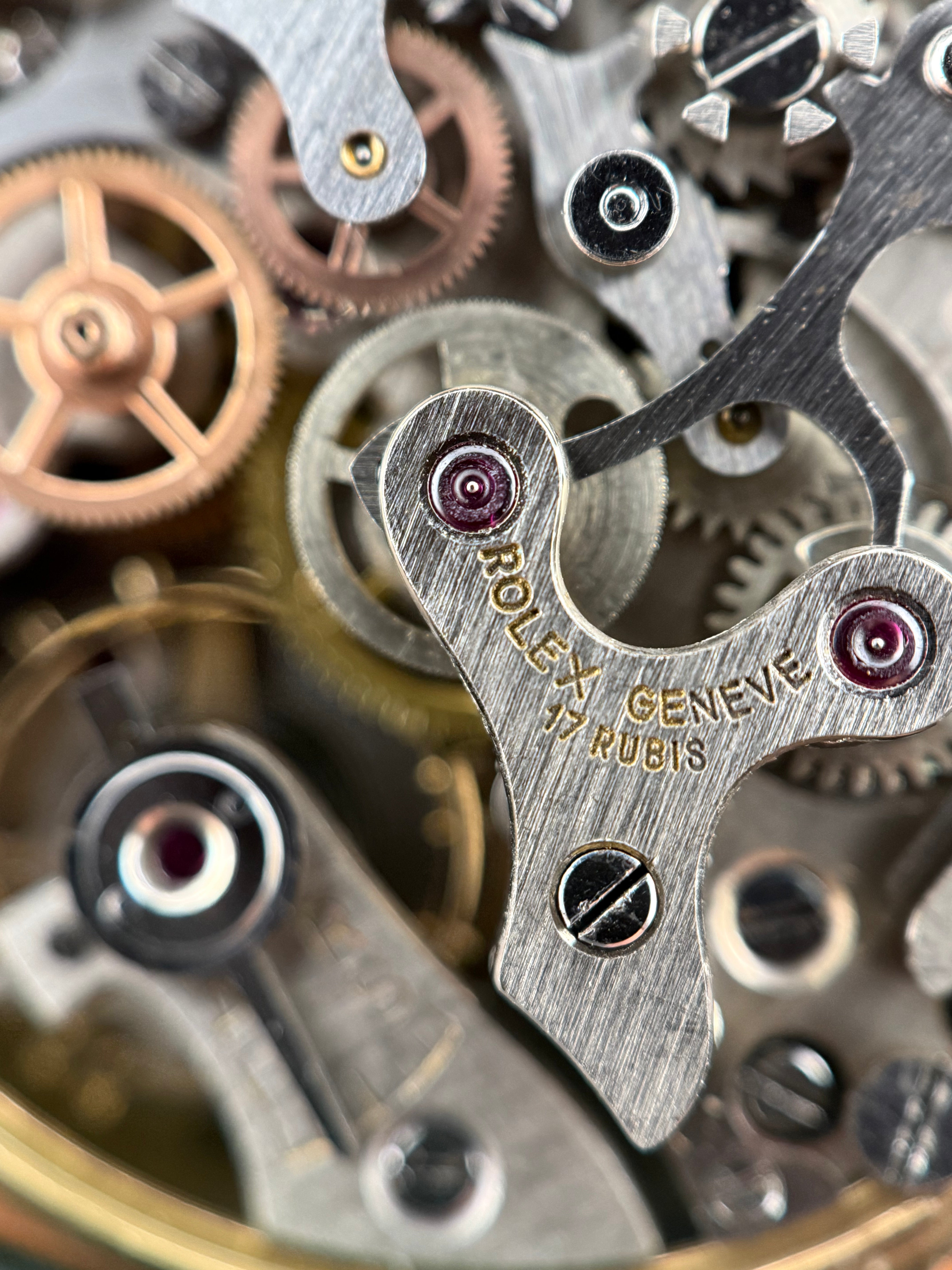 Rolex 9K Gold Single-Button Chronograph – Glasgow Import Mark 1937