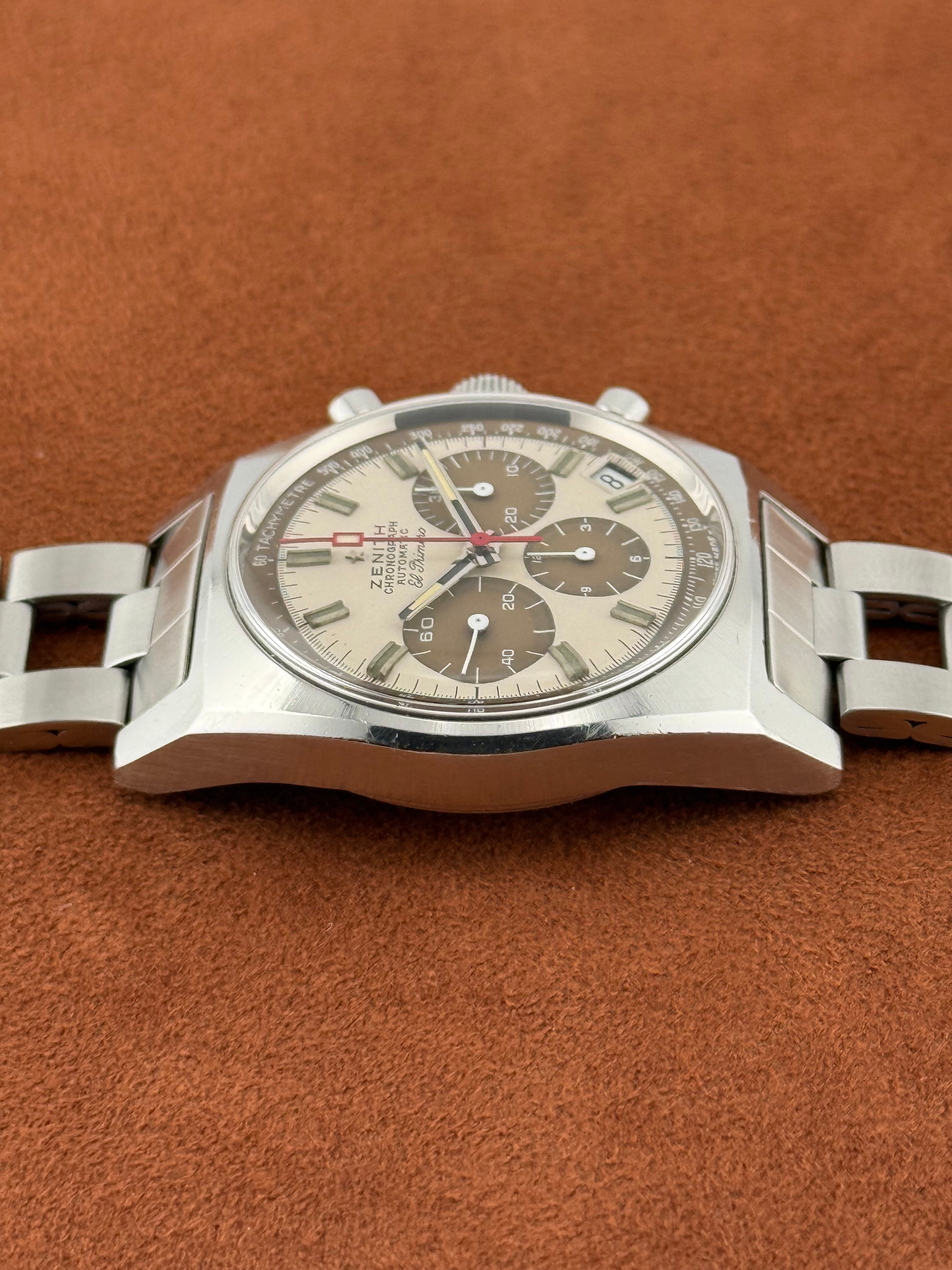 Zenith El Primero A384 – Tropical Dial, Ladder Bracelet